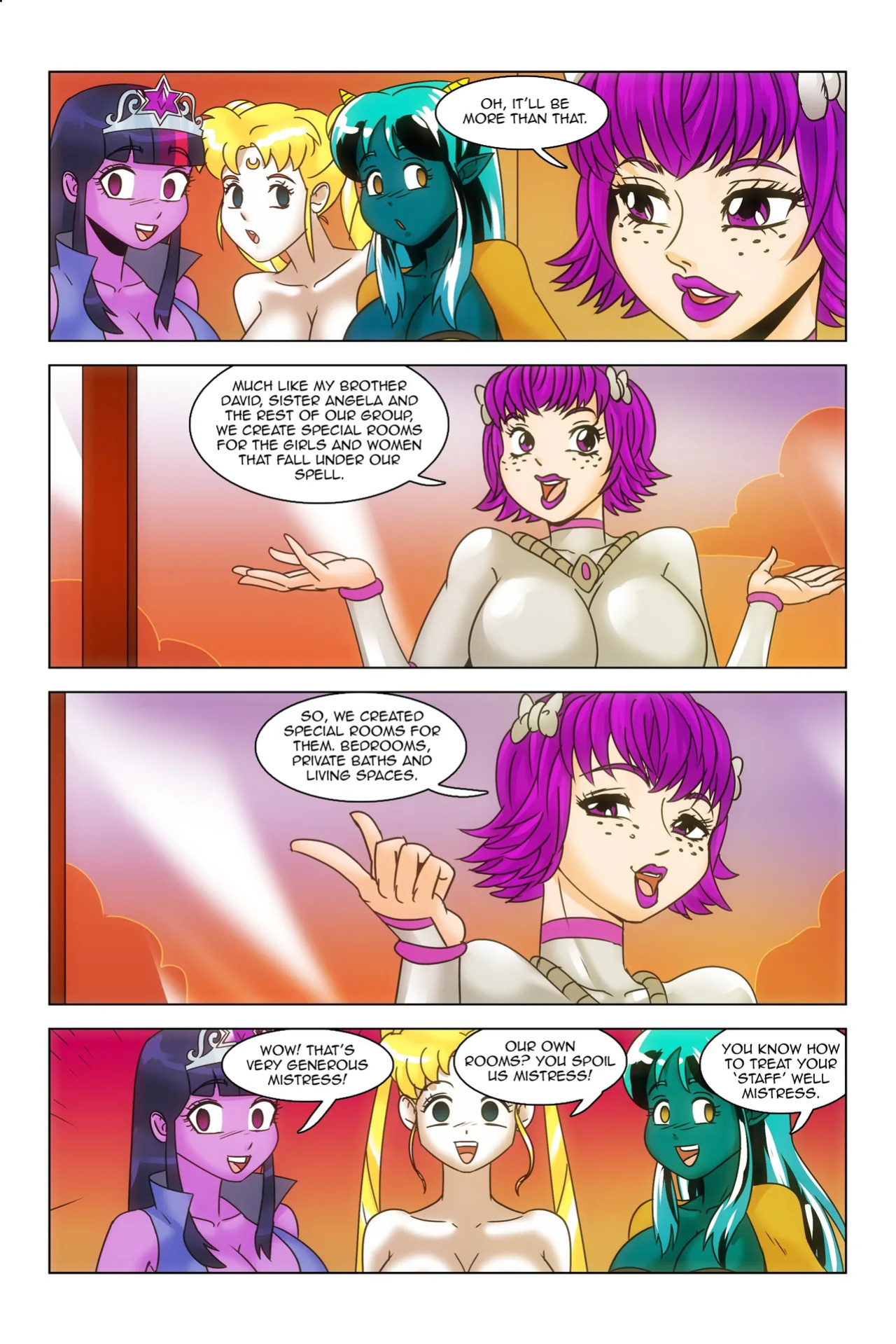 [wadevezecha] Crystal Castle (Sailor Moon) - ongoing