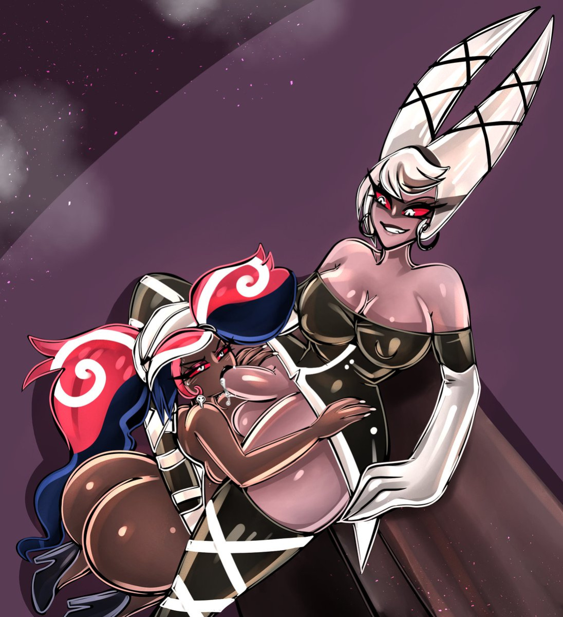 [Bitter] Velvette x Carmilla (Hazbin Hotel)