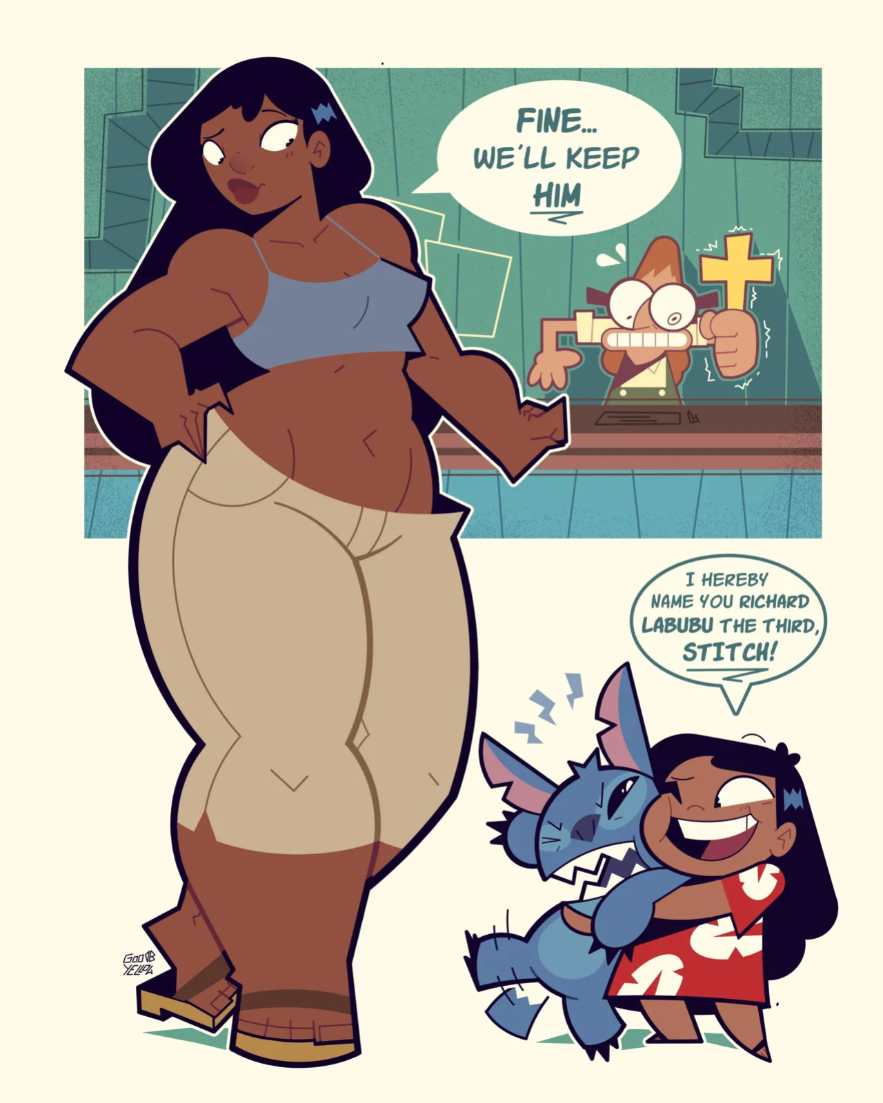 [Goodbyellow] Lilo & Stitch