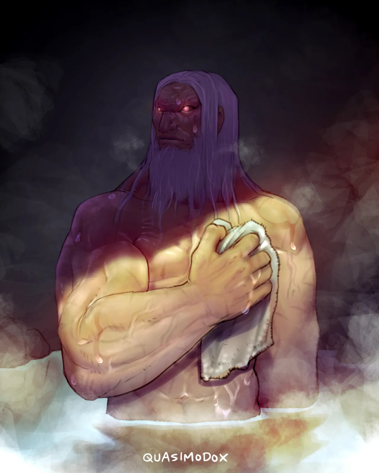 [Quasimodox, Wallace Pires] Akuma & Elena (Street Fighter 6)