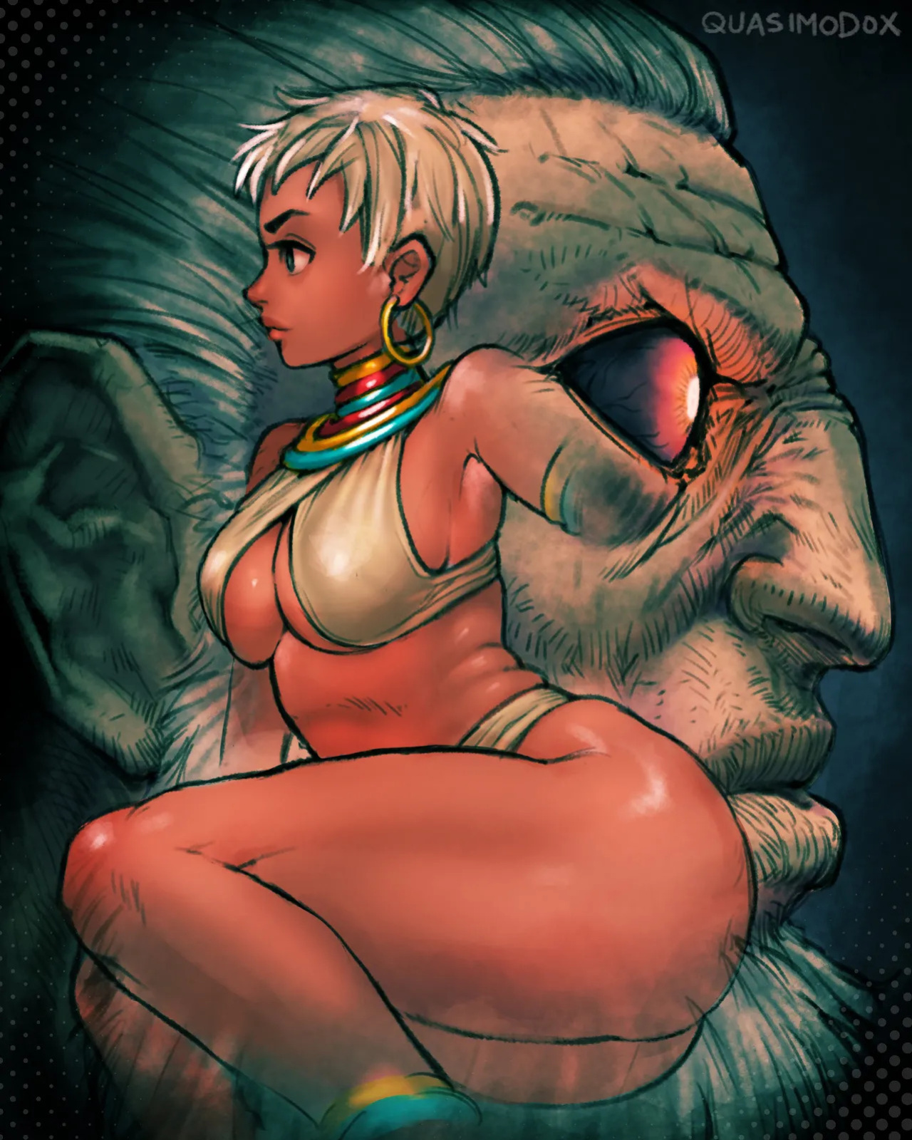 [Quasimodox, Wallace Pires] Akuma & Elena (Street Fighter 6)