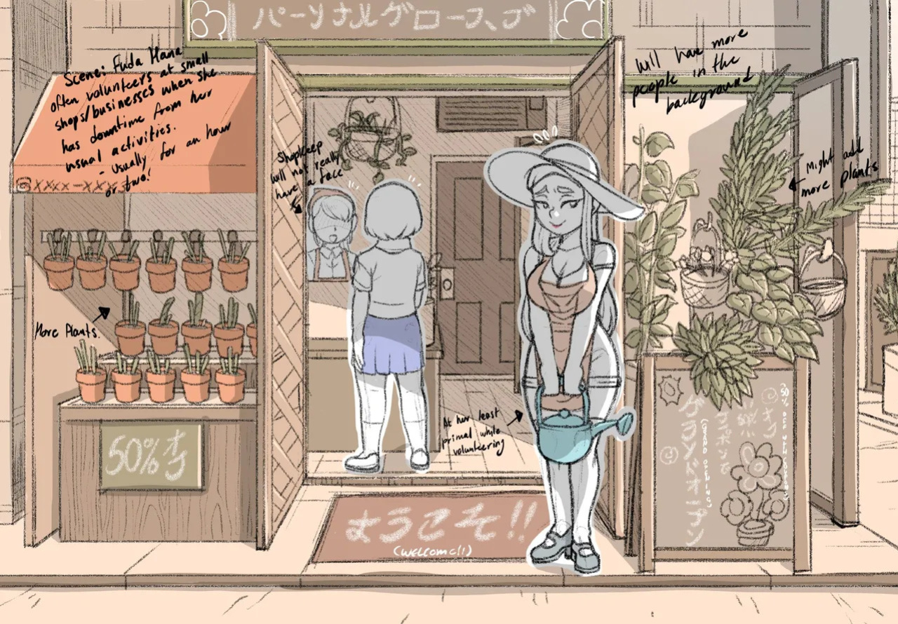 [various] Fuda Hana (OC by Kae'Est)