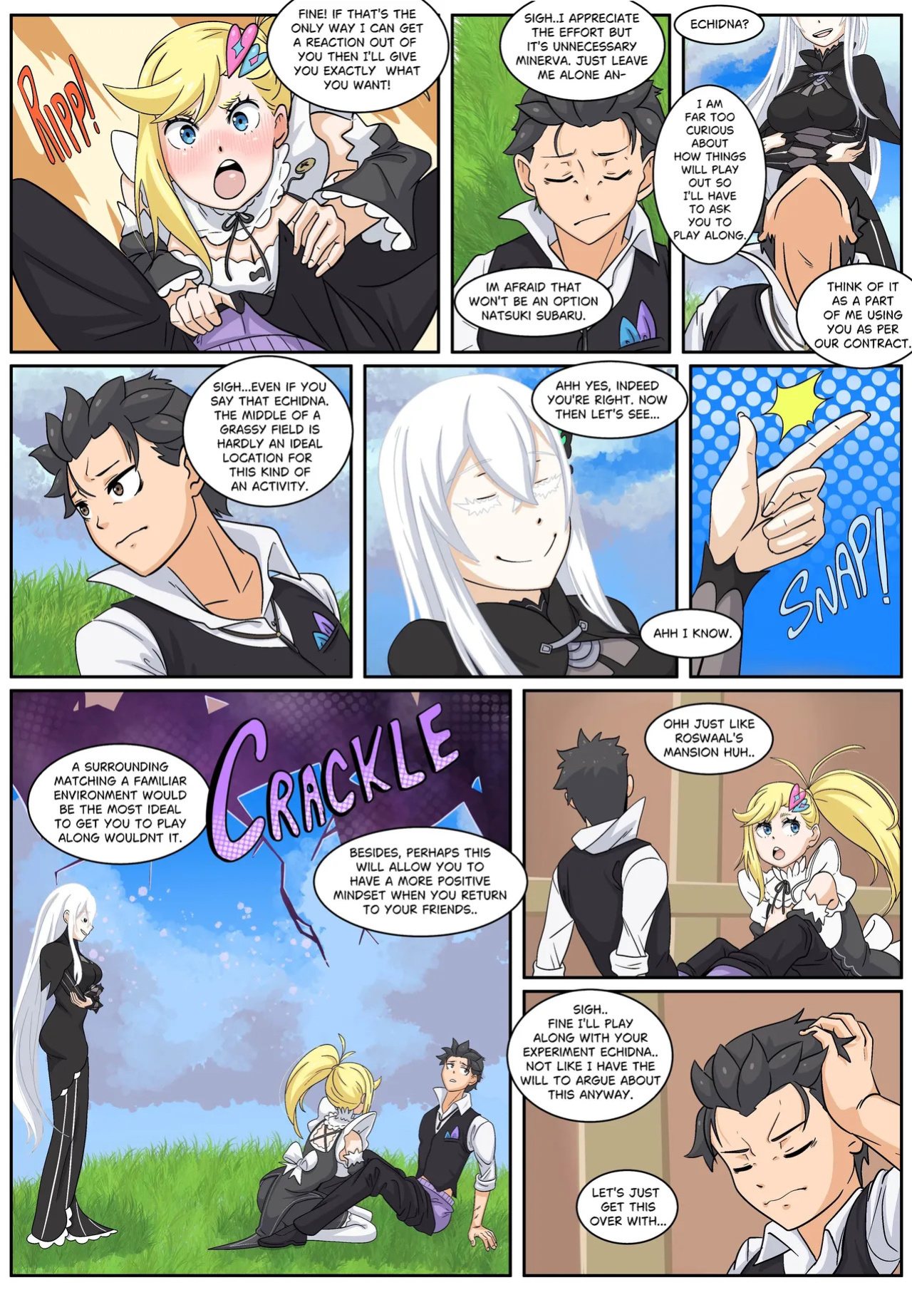 [Wacum] IF Minerva - A Witch Maid For You (Re:Zero - Starting Life in Another World) [Ongoing]
