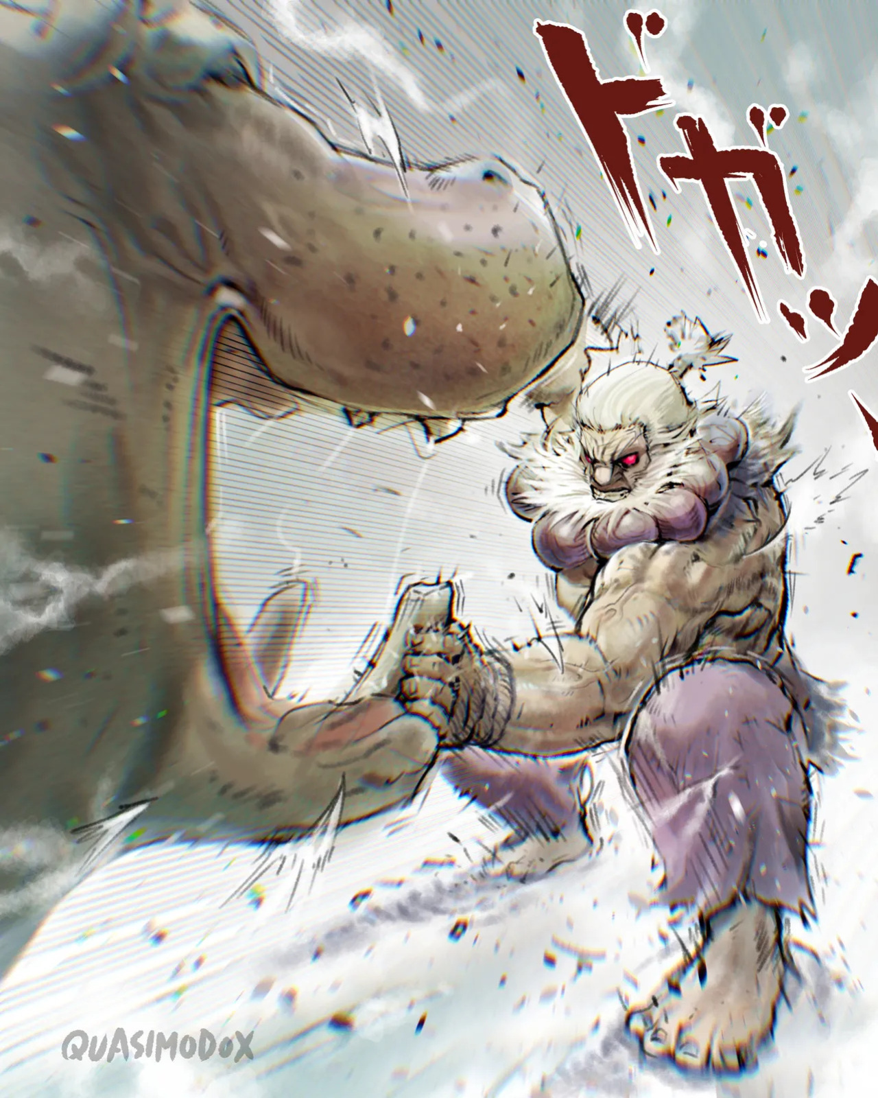 [Quasimodox, Wallace Pires] Akuma & Elena (Street Fighter 6)