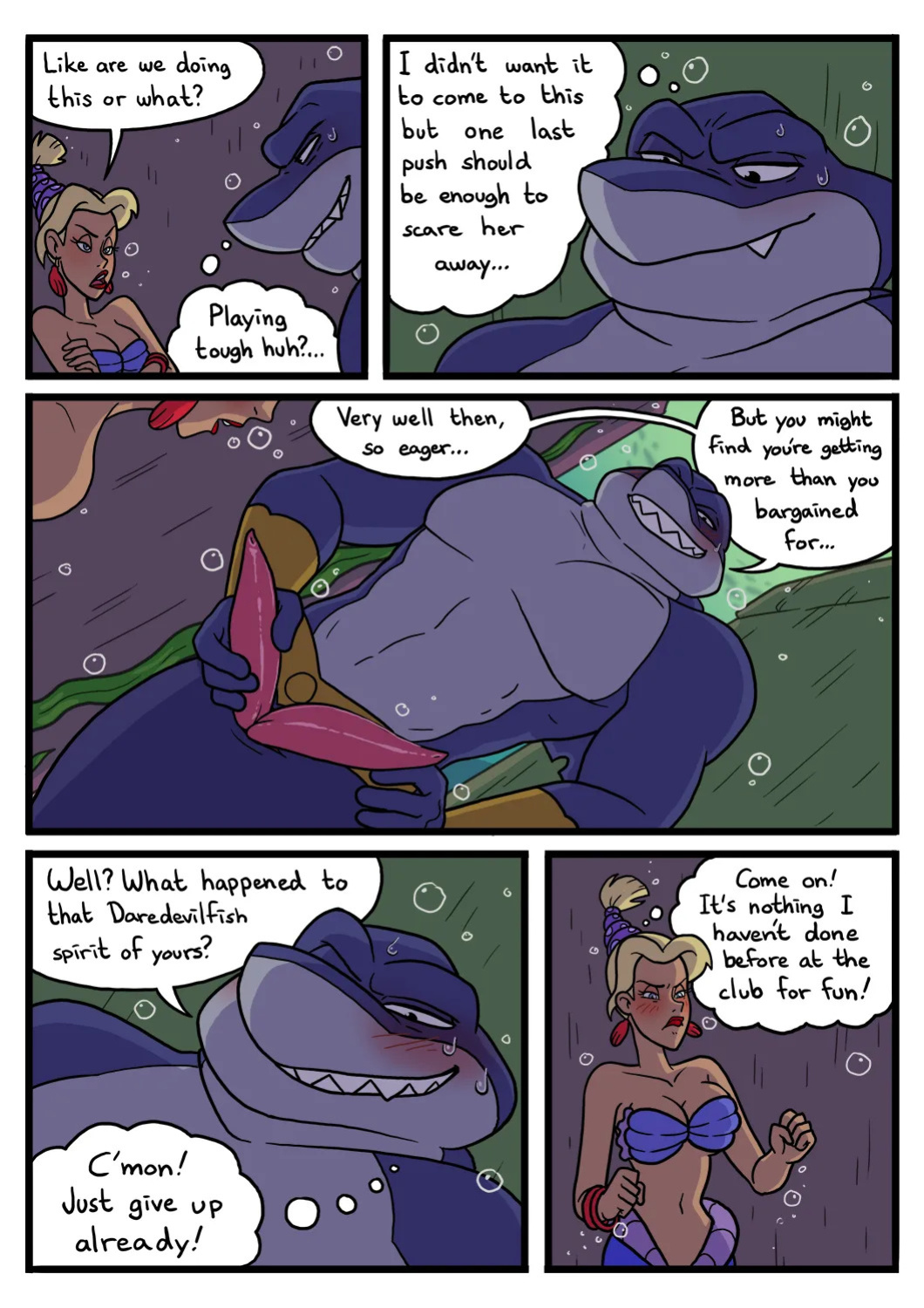 [DontFapGirl) Loan Shark (The Little Mermaid)