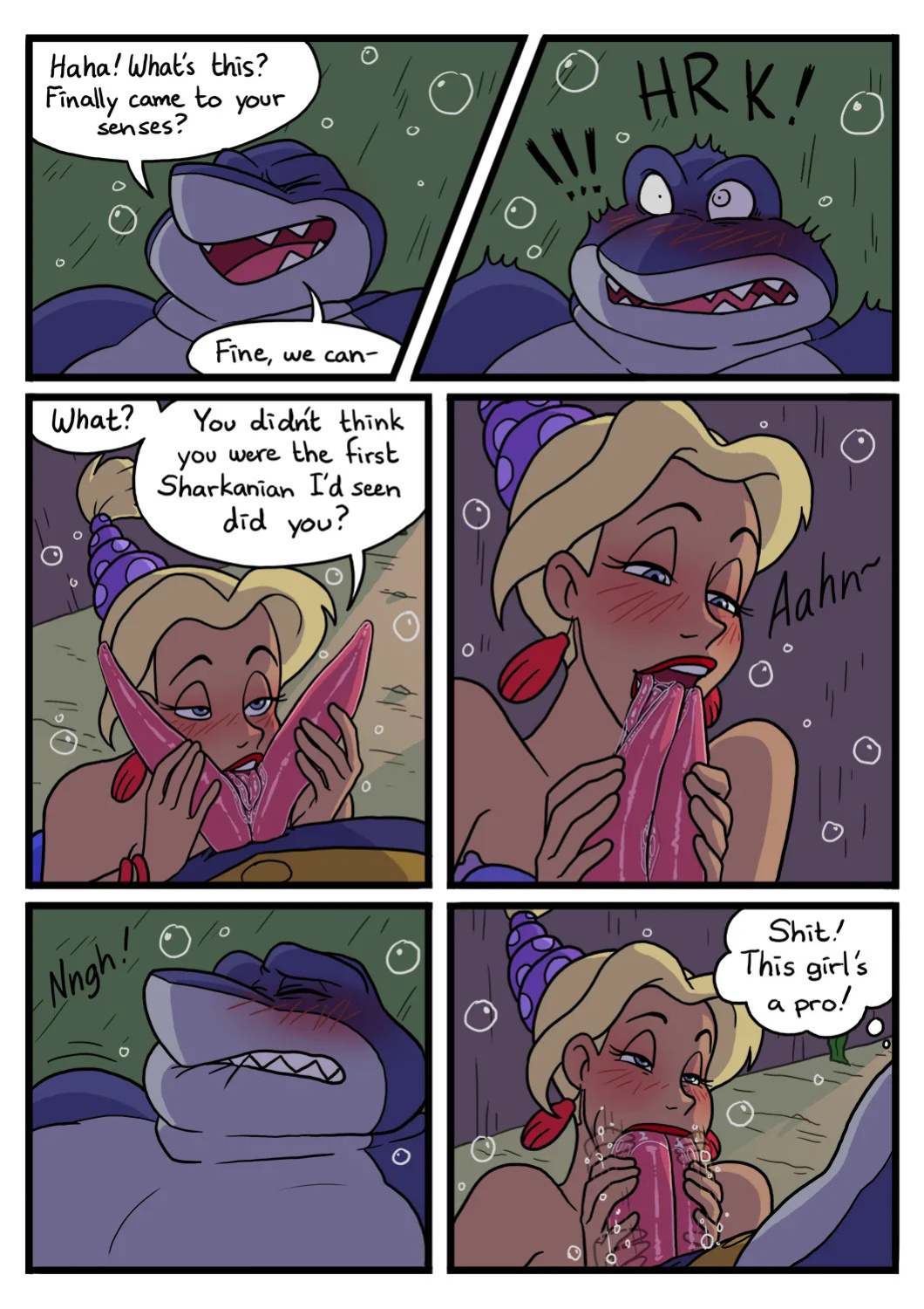 [DontFapGirl) Loan Shark (The Little Mermaid)