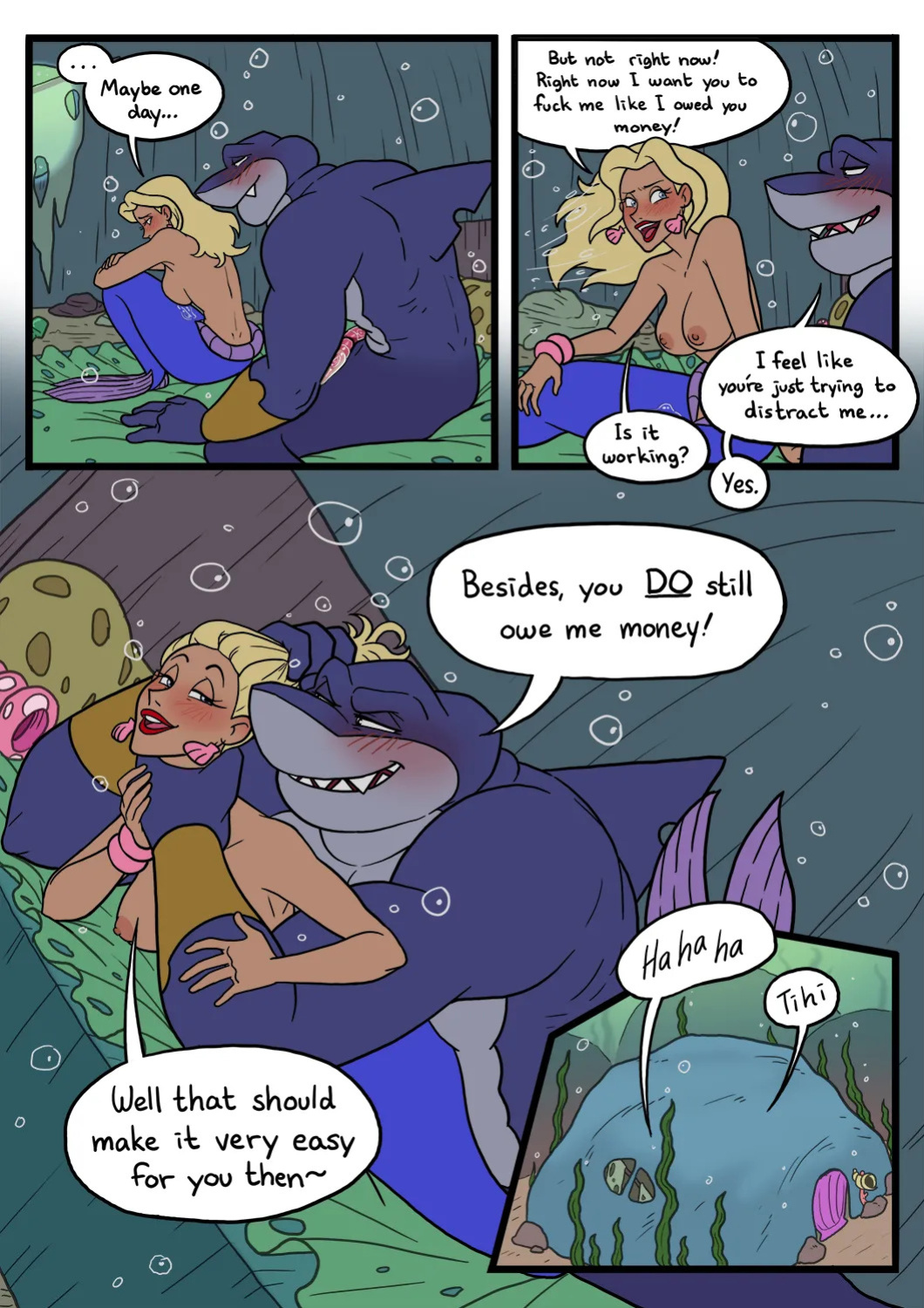[DontFapGirl) Loan Shark (The Little Mermaid)