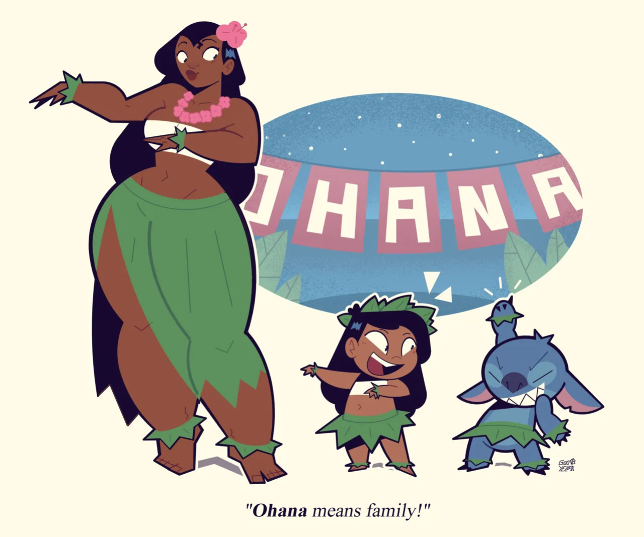 [Goodbyellow] Lilo & Stitch