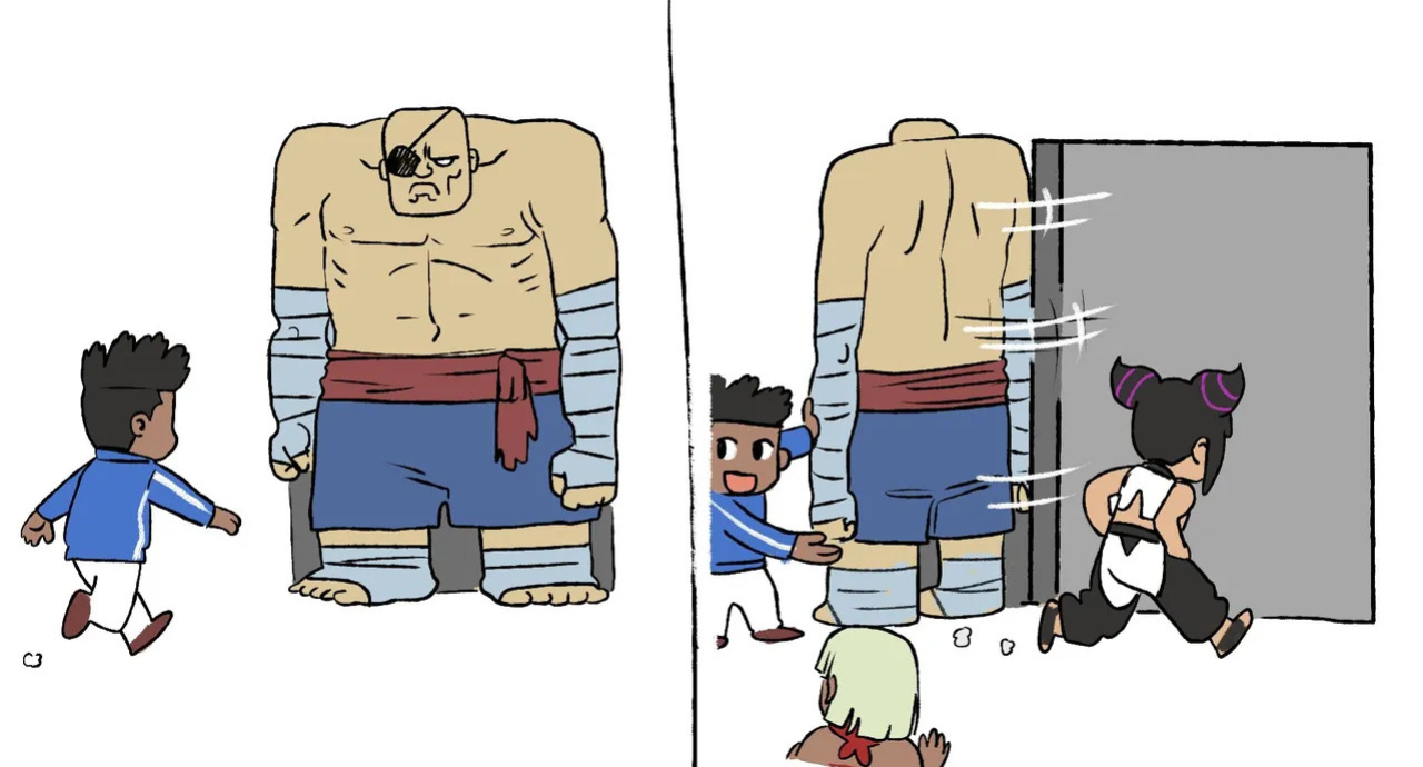 [Quasimodox, Wallace Pires] Akuma & Elena (Street Fighter 6)