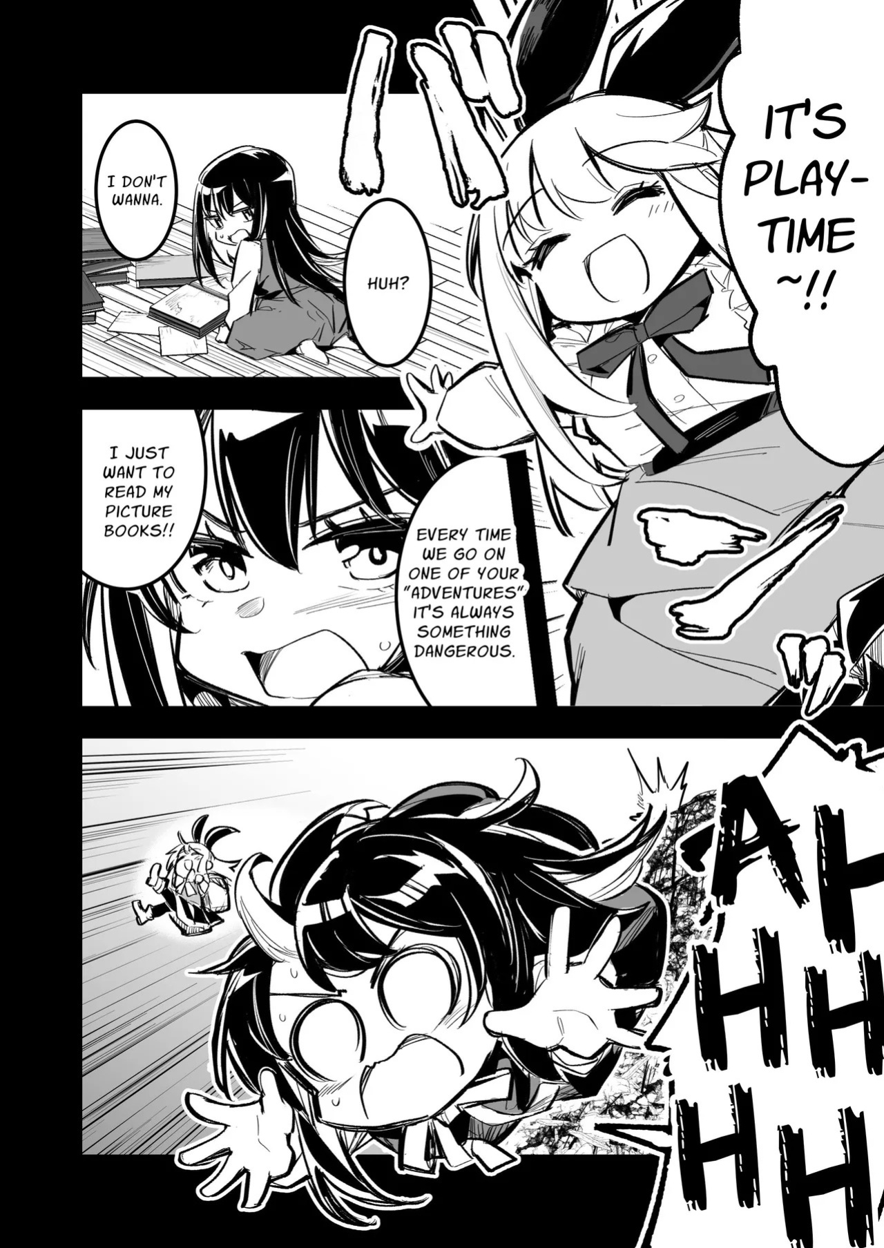 [Shigure Ebi (LeftHand)] Boukensha-chan to Ecchi na Bouken 4 | Erotic Adventures with an Adventureress 4 [English] [ApricotJam] [Digital]