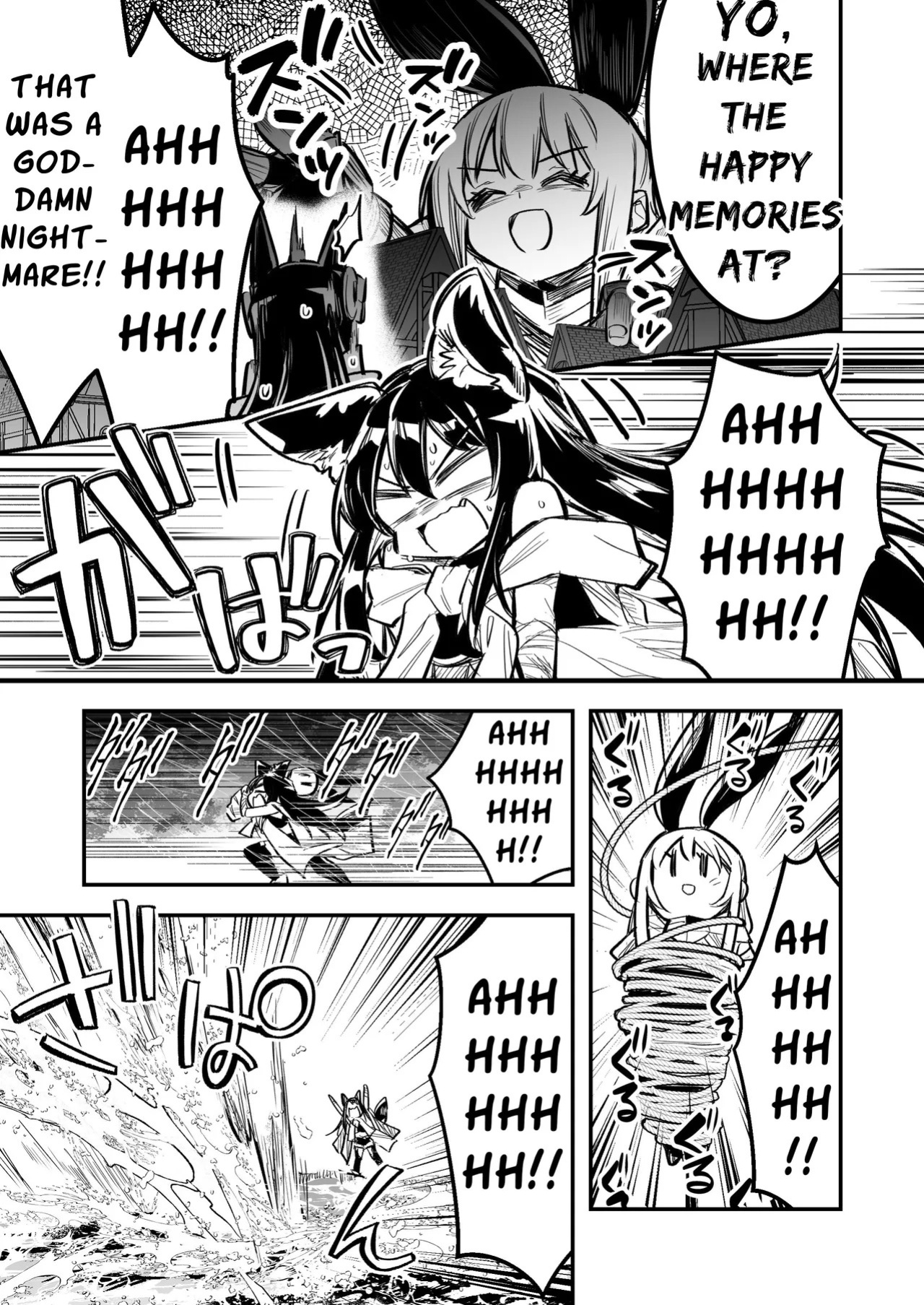 [Shigure Ebi (LeftHand)] Boukensha-chan to Ecchi na Bouken 4 | Erotic Adventures with an Adventureress 4 [English] [ApricotJam] [Digital]