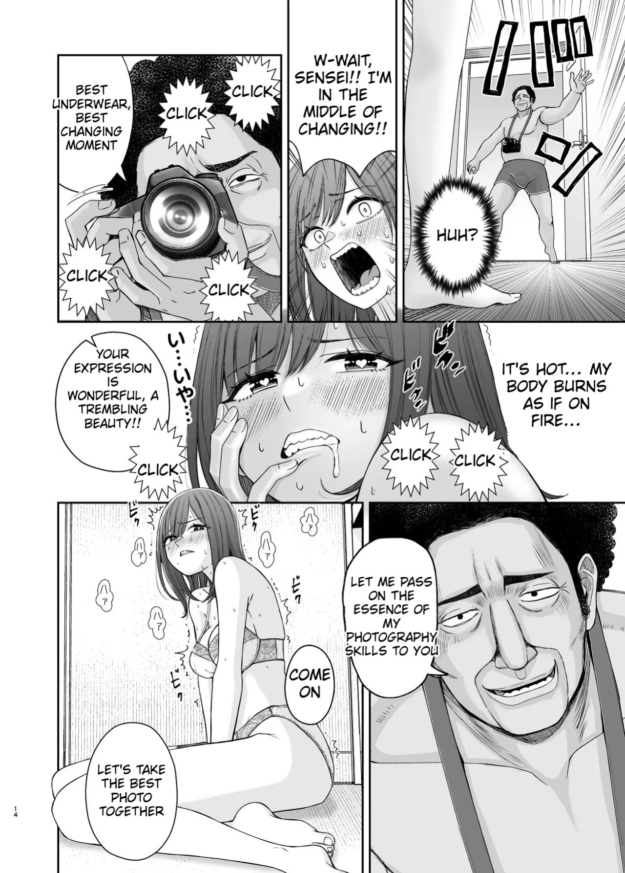[Sujikaminari] A story about a JK popular actress that gets NTR'd by a photographer boss[English]