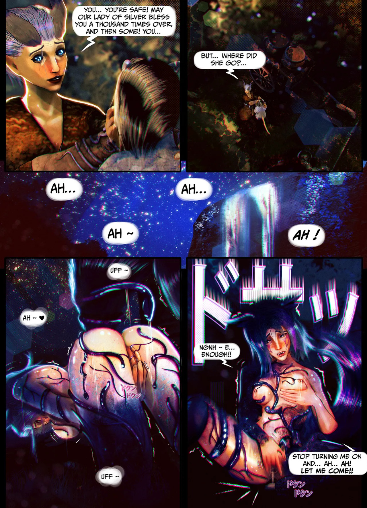 『Sharess's Embrace by Umbreoctali』An erotic story set in the universe of Dungeons & Dragons (English)