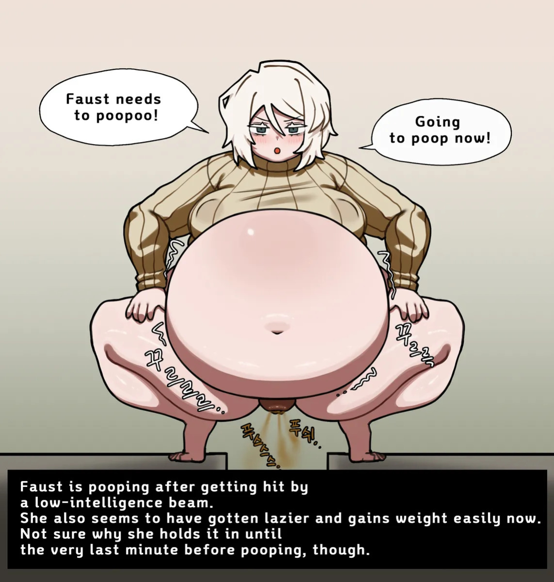 Pooping Faust by GGG on pixiv