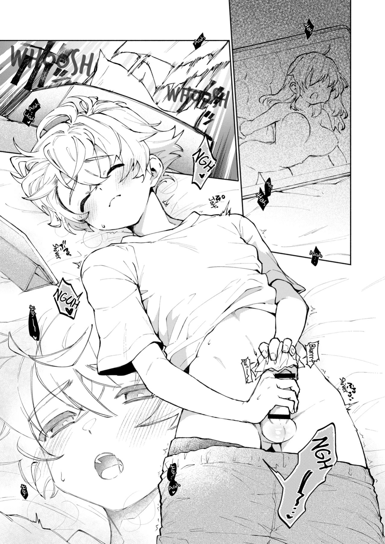 [Nechimocco (Warabita)] If you're fine with anyone, Why not do it with Me?! 〜My CHildhood friend discovered Anal Masturbation...〜 [English]