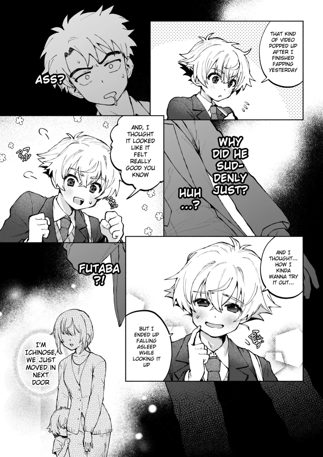 [Nechimocco (Warabita)] If you're fine with anyone, Why not do it with Me?! 〜My CHildhood friend discovered Anal Masturbation...〜 [English]