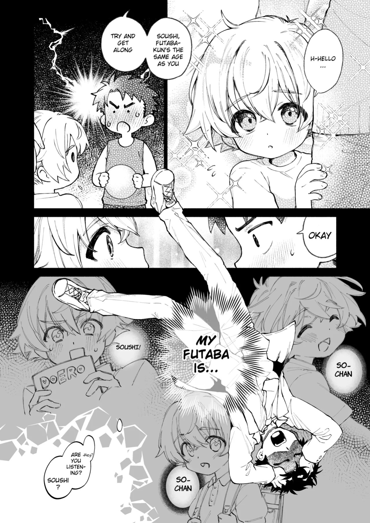 [Nechimocco (Warabita)] If you're fine with anyone, Why not do it with Me?! 〜My CHildhood friend discovered Anal Masturbation...〜 [English]