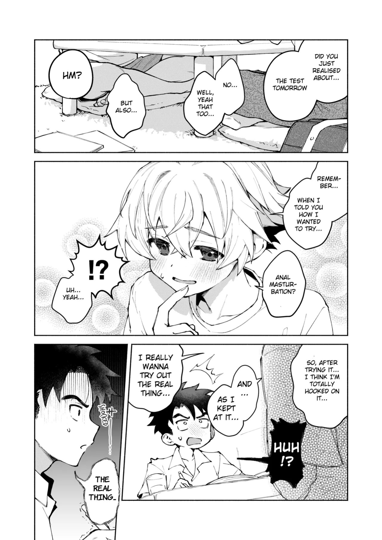 [Nechimocco (Warabita)] If you're fine with anyone, Why not do it with Me?! 〜My CHildhood friend discovered Anal Masturbation...〜 [English]