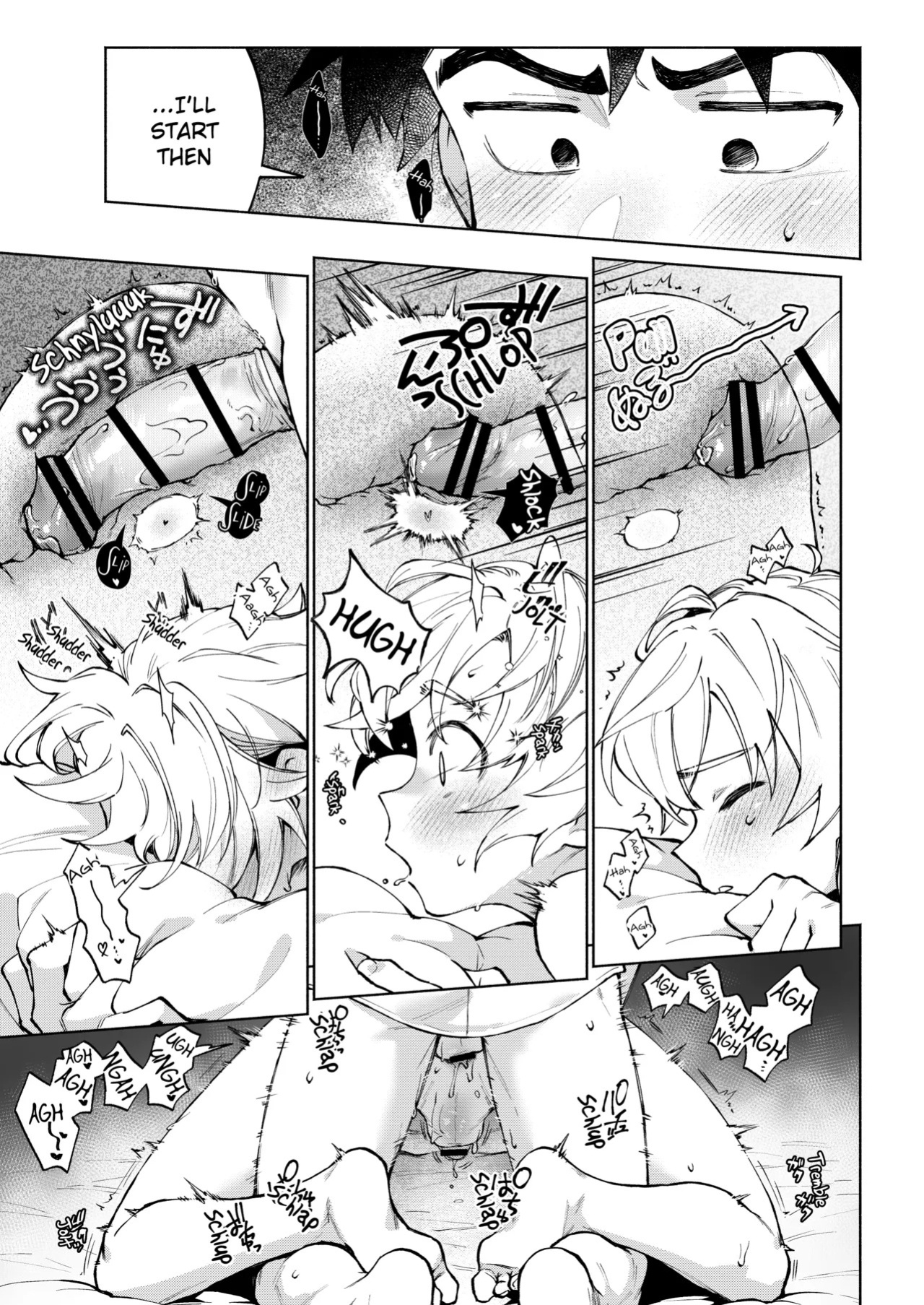 [Nechimocco (Warabita)] If you're fine with anyone, Why not do it with Me?! 〜My CHildhood friend discovered Anal Masturbation...〜 [English]
