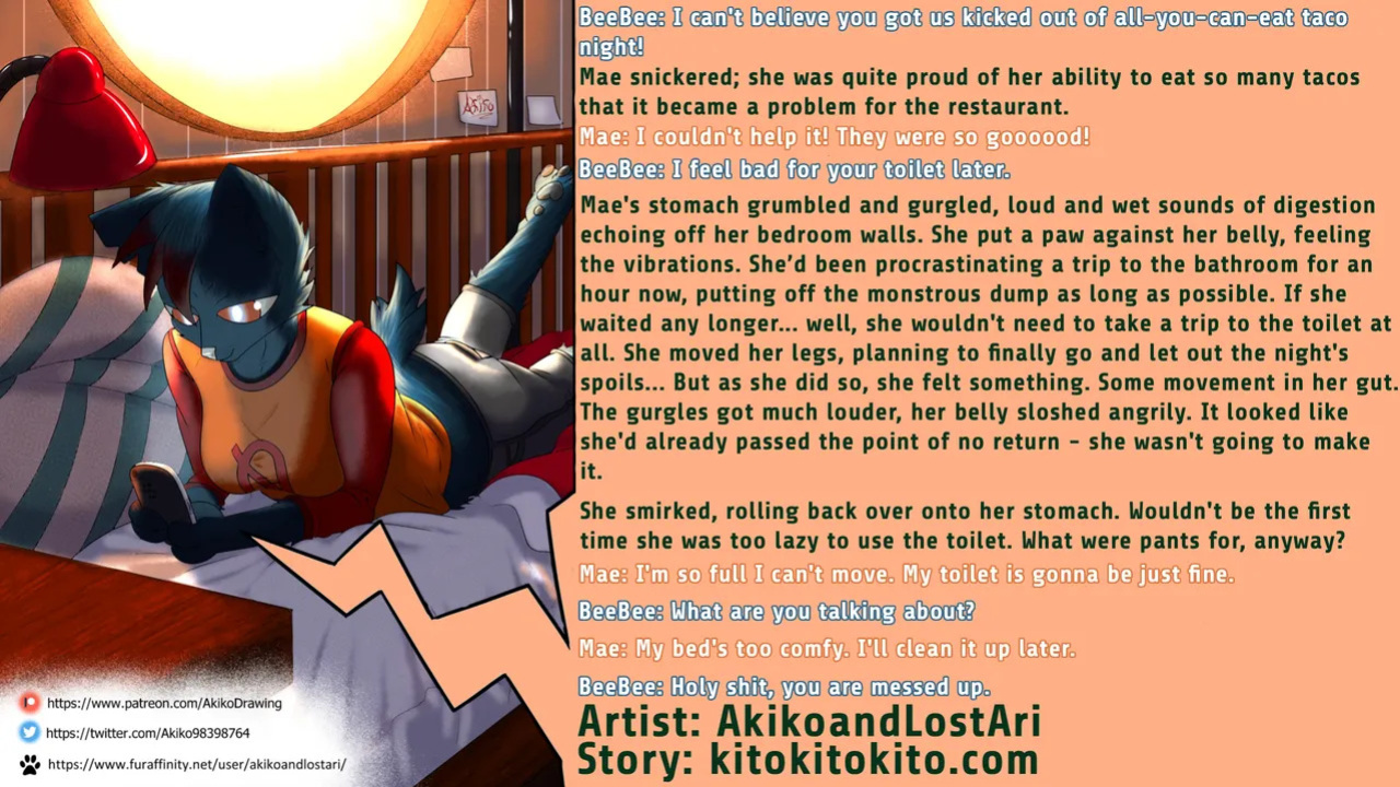 KitoKito's scat and watersports captions
