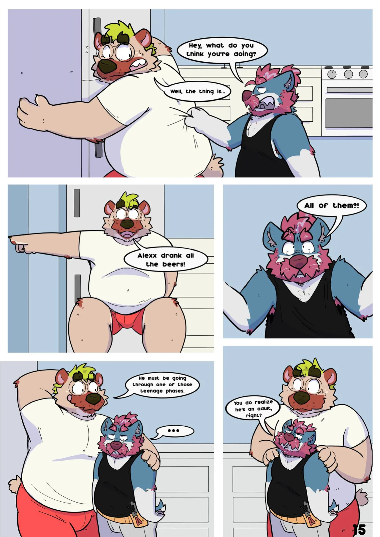 [AlexxElQuejumbroso] Just one more drink (ongoing)