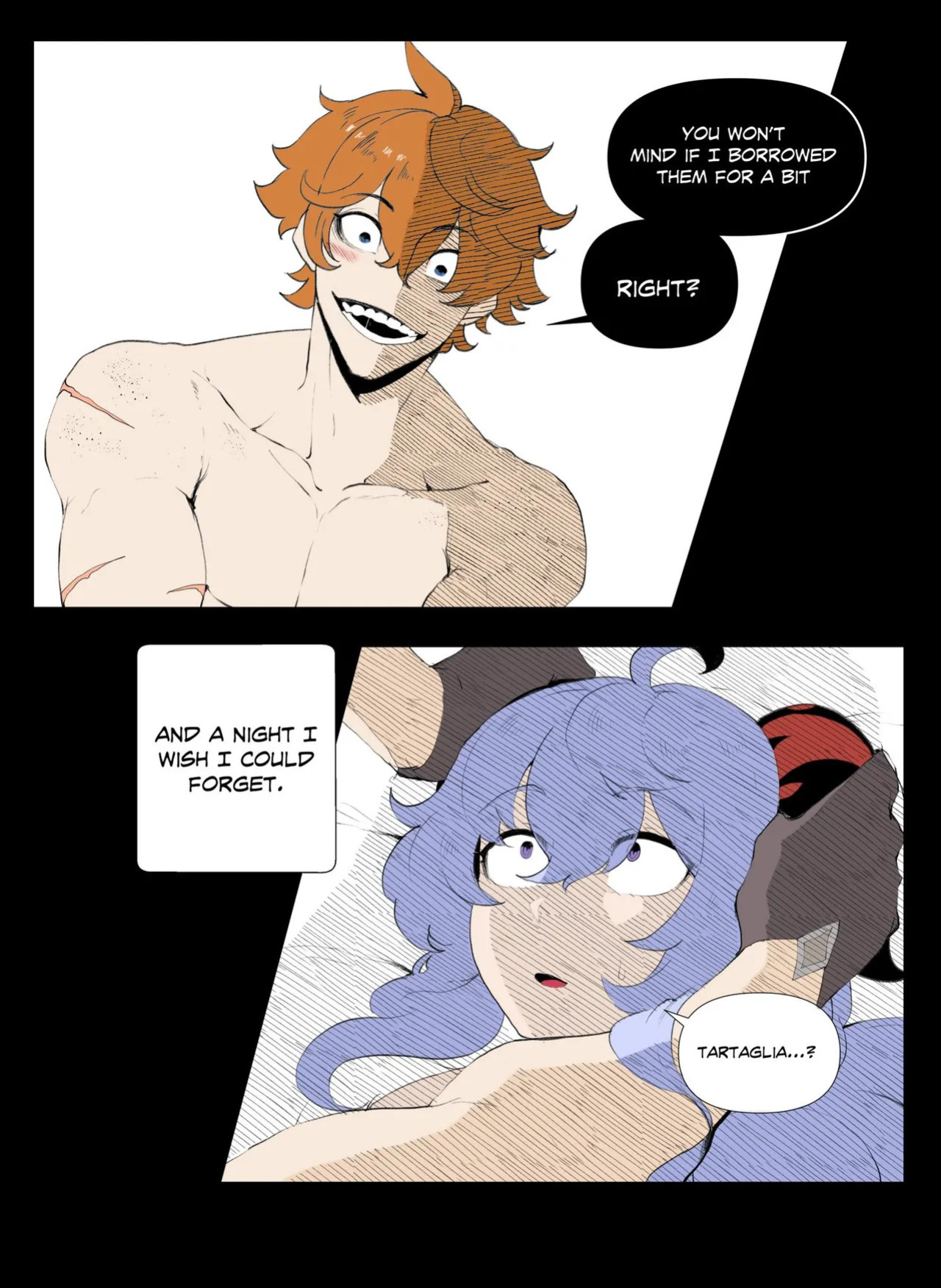 [ThiccwithaQ and others] Tartaglia / Thotgalia [Genshin Impact]
