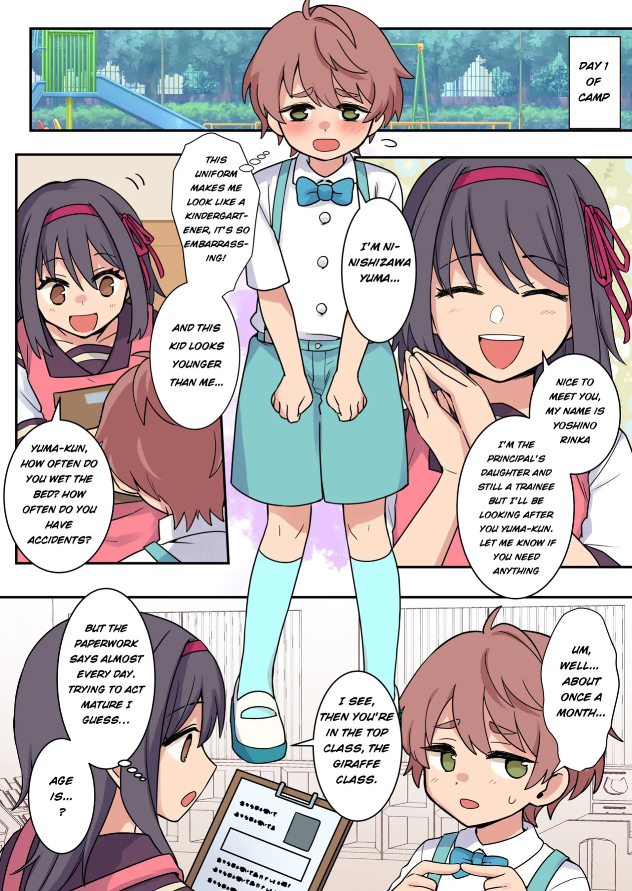 [Chijoku An (Yunogi)] Shameful Bedwetting Treatment Center [English]