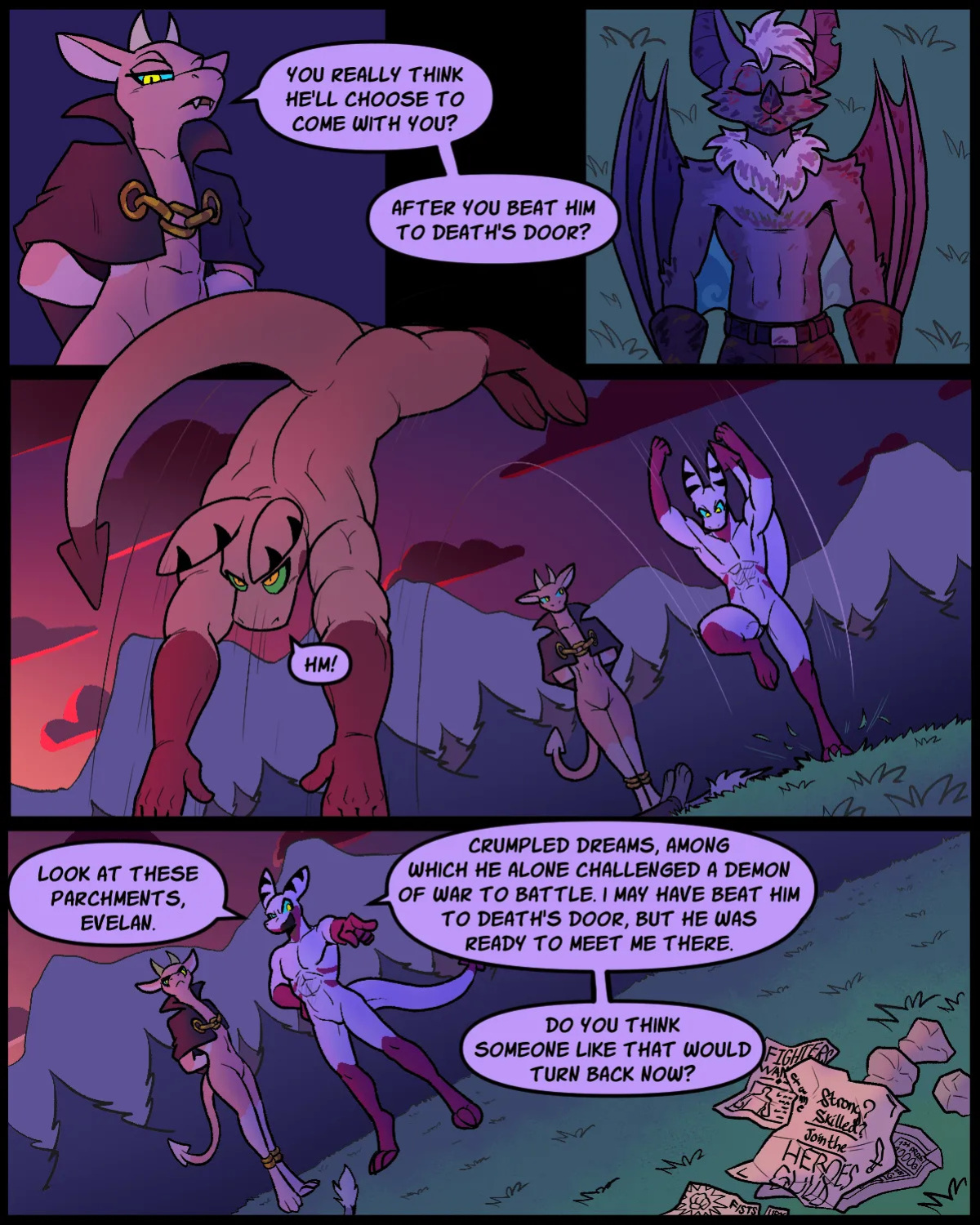 [60PercentScalie & Vauruk] Deal with a Demon: Chapter 1