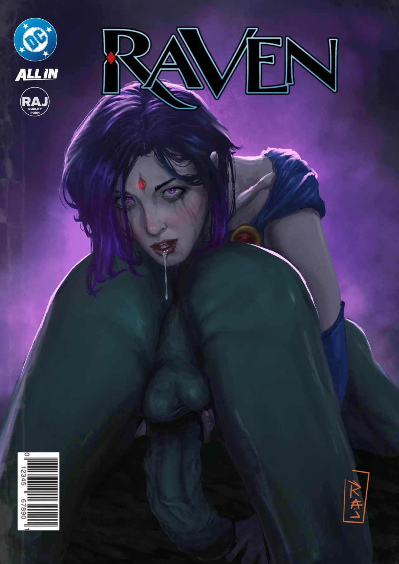 [RajDraw]Fake comics cover