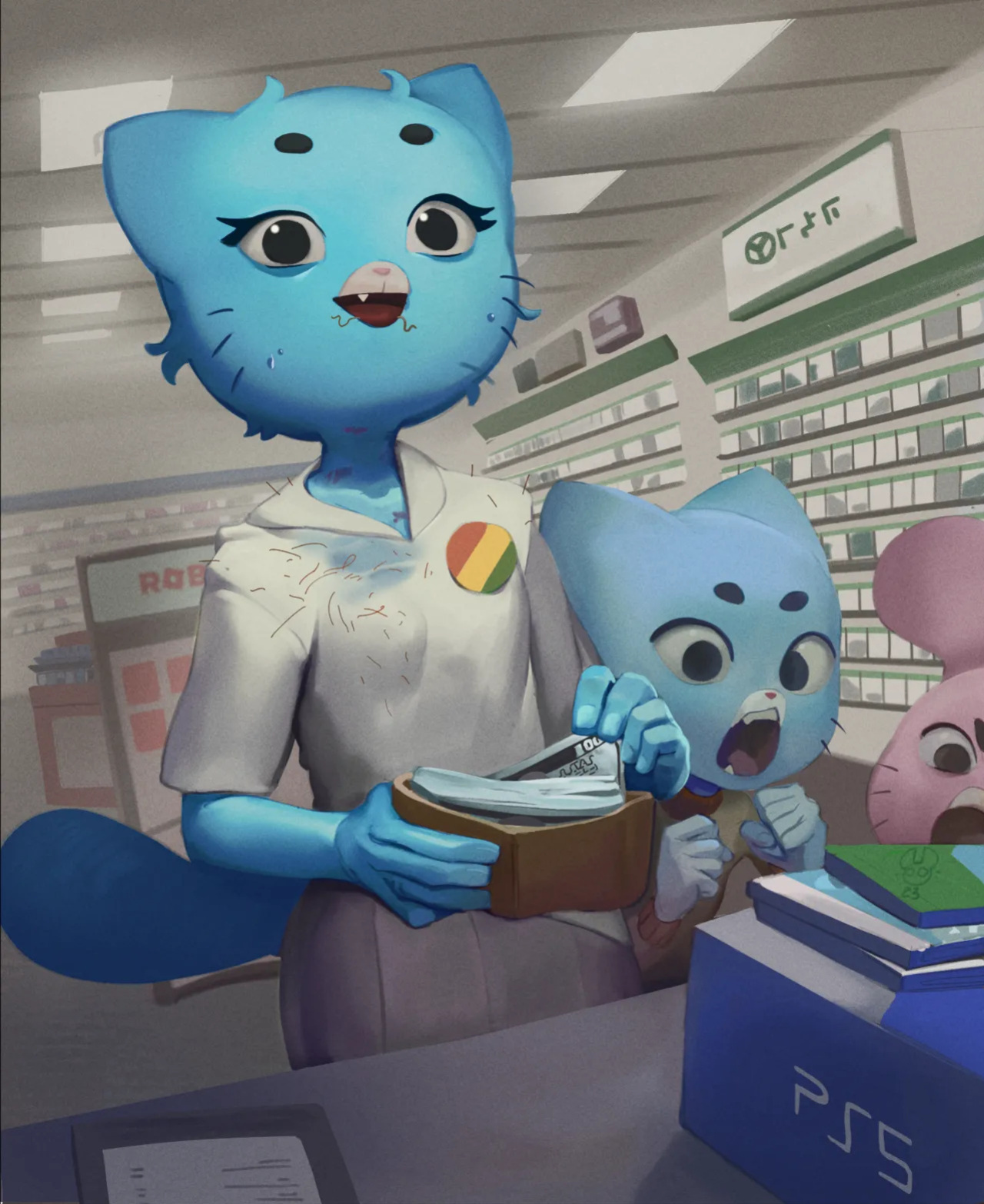 [Matchattea] Night Shifts (The Amazing World of Gumball)
