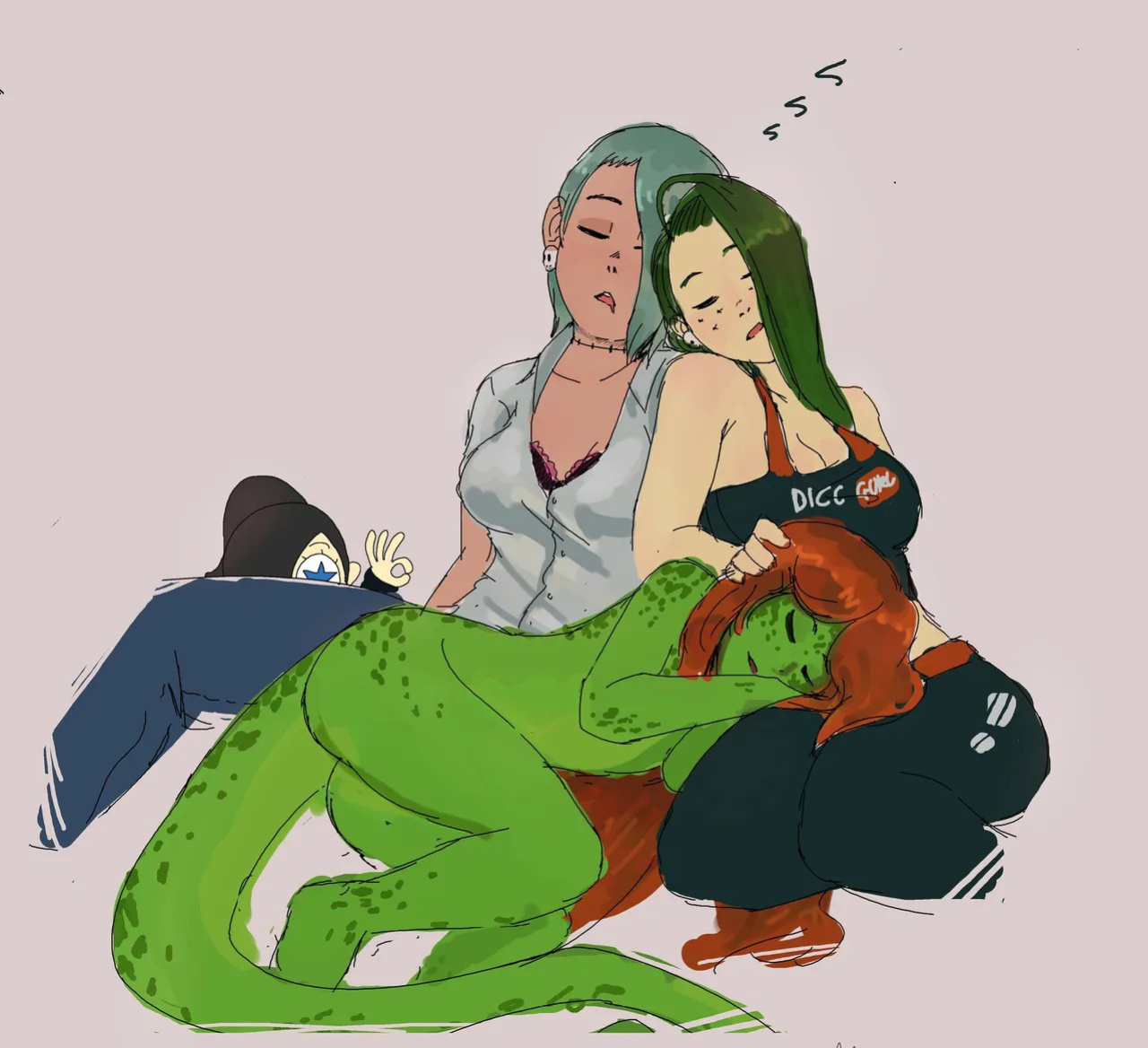 [Imsofckinlost] Maya, Nes, Emily & Aisha (OC)