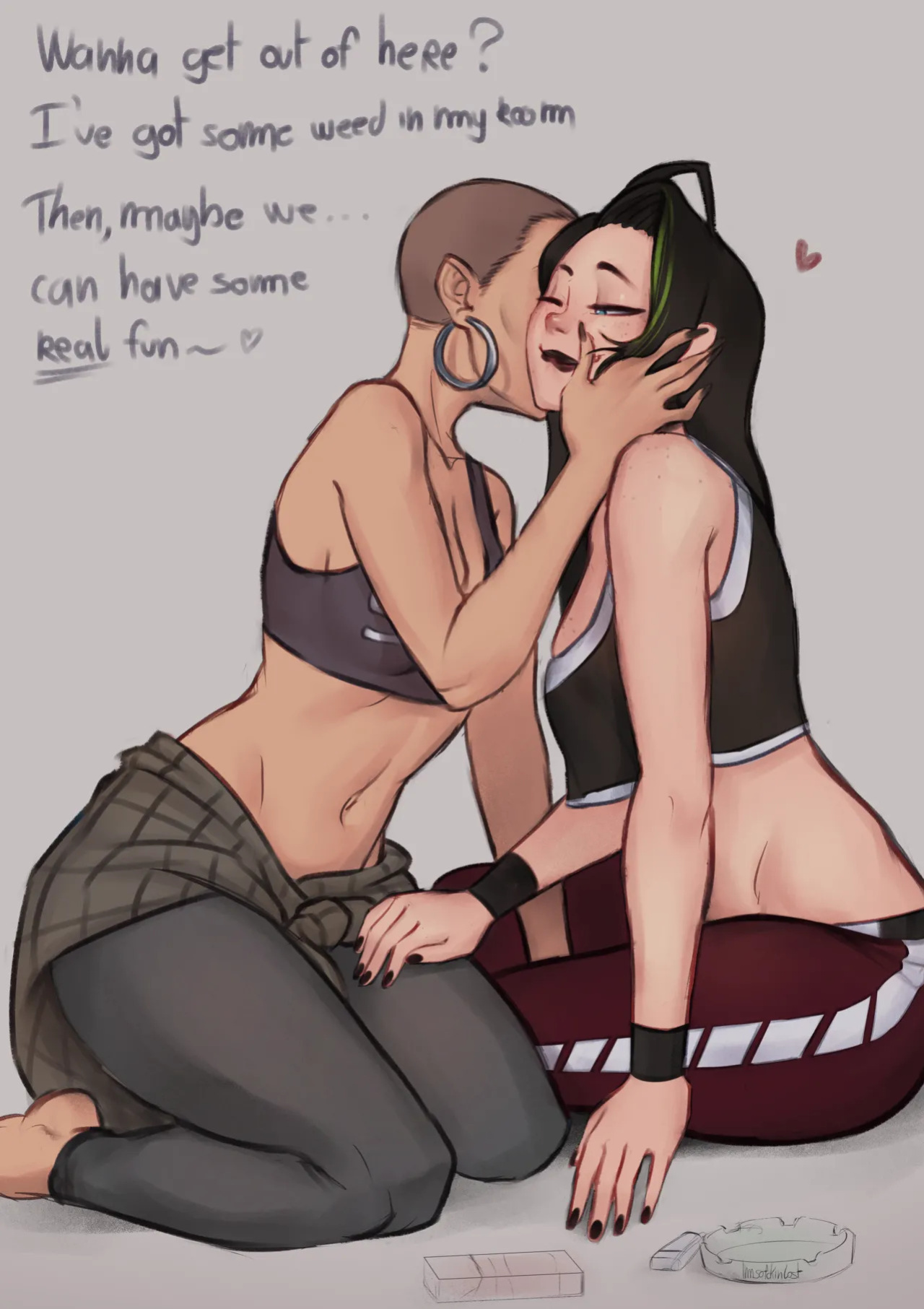 [Imsofckinlost] Maya, Nes, Emily & Aisha (OC)