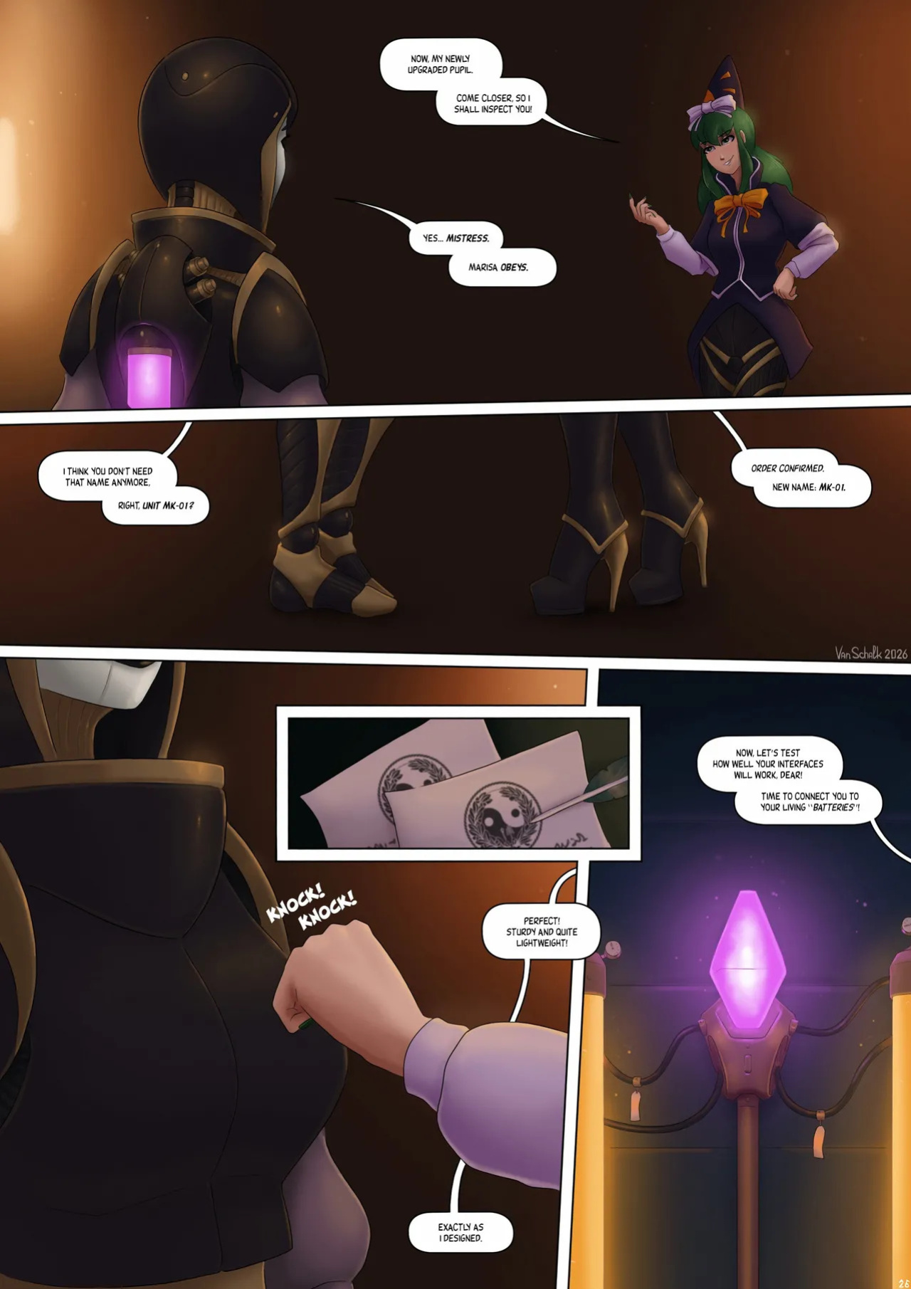 [VanSchalk] Marisa story (ongoing)