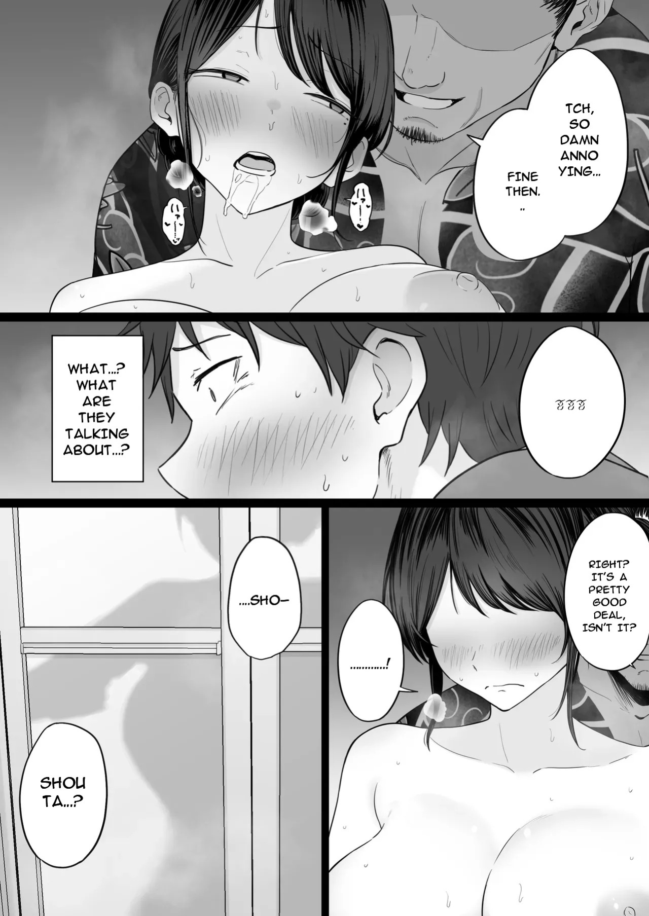 [Watson-dou] Houkai Kazoku 2-Hahaoya ga Yakuza to no Sex ni Hamatta Hanashi- [English]