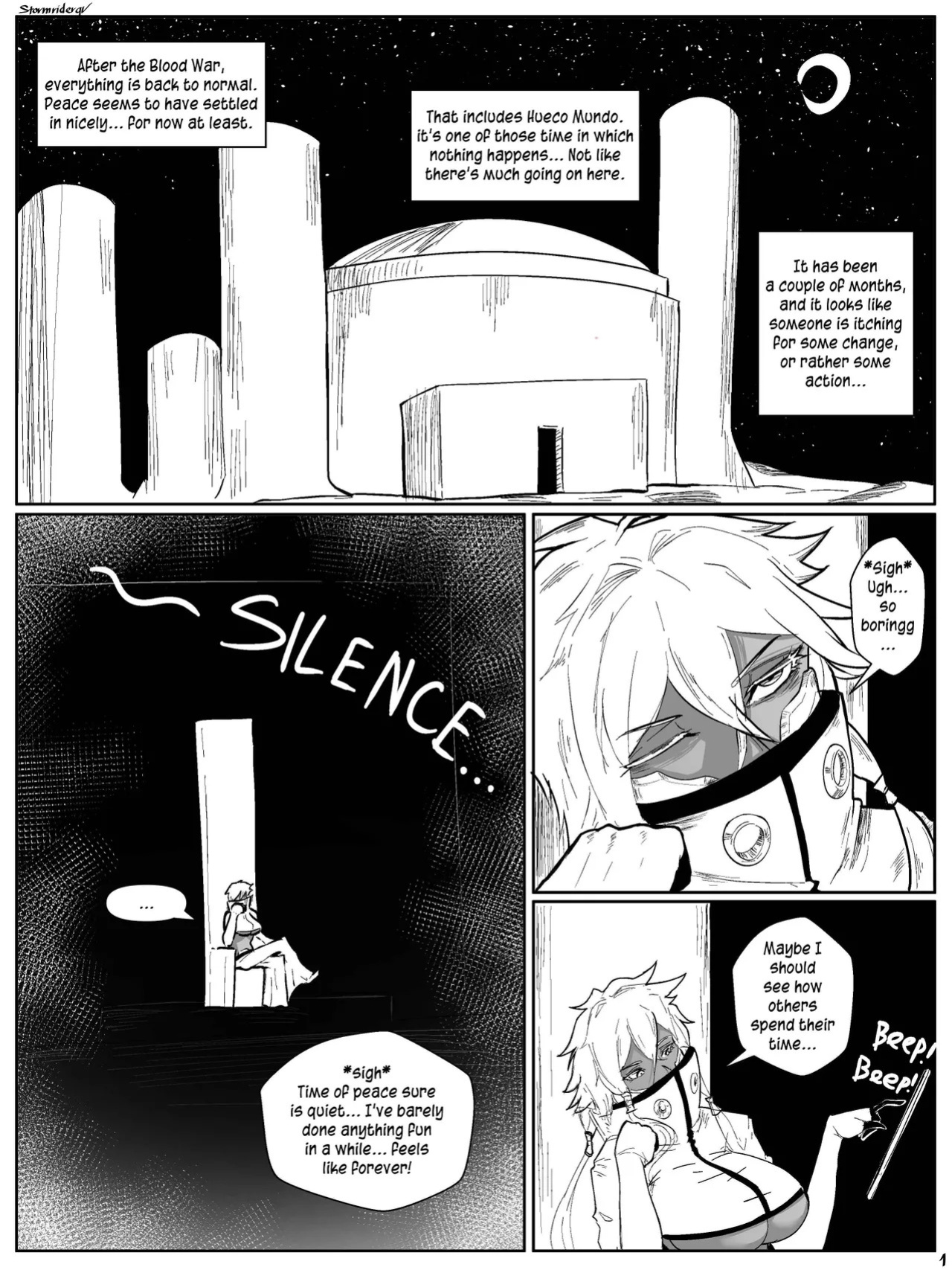 [Stormriderqv] Bleach A Parody Doujin [Ongoing]