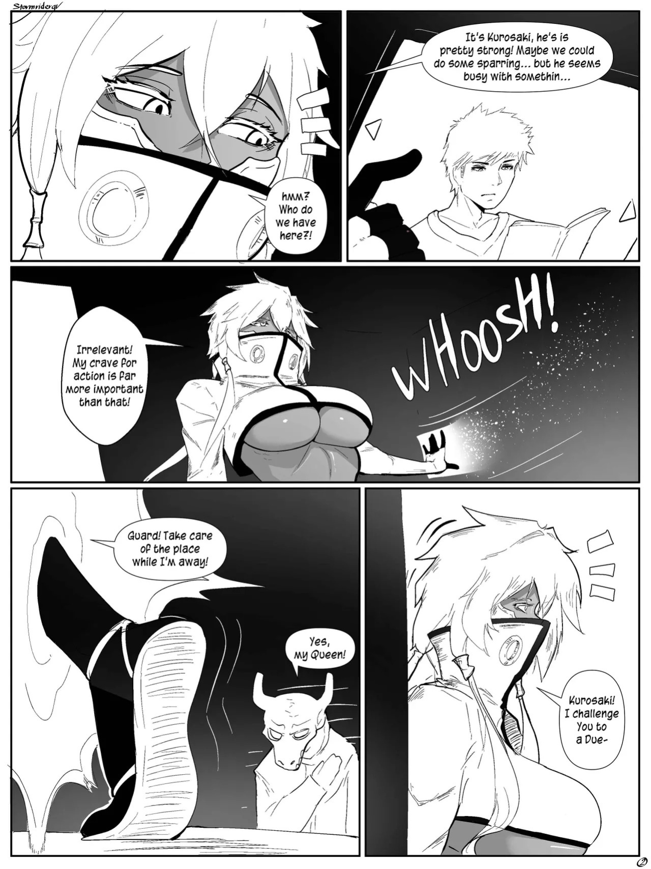[Stormriderqv] Bleach A Parody Doujin [Ongoing]