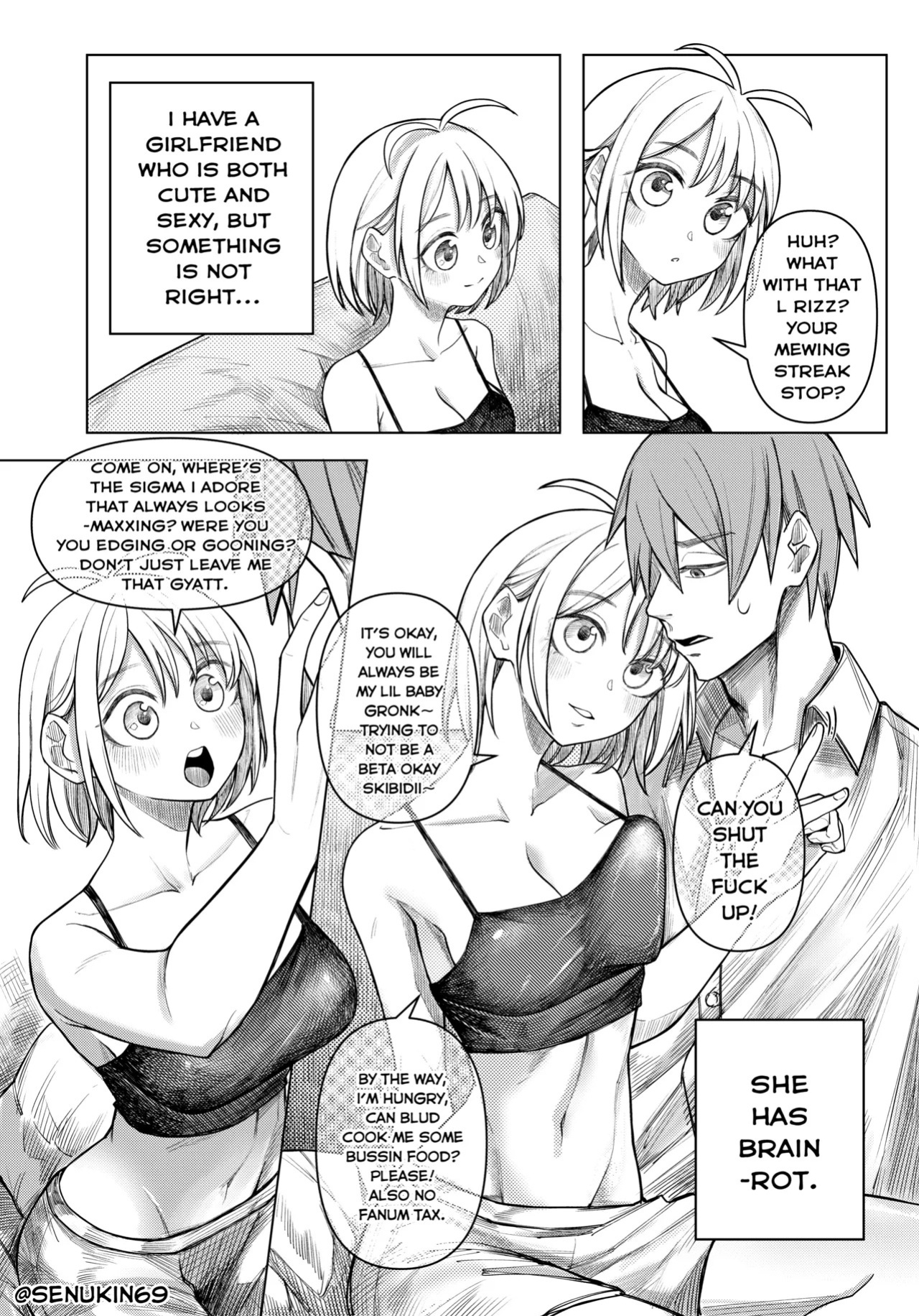 [Senukin] Brainrot Girlfriend [ongoing]