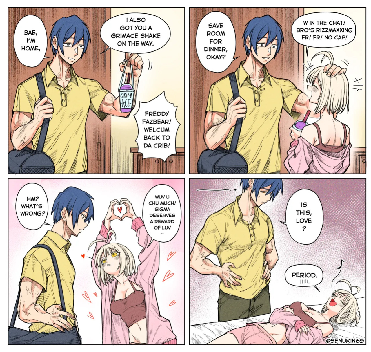 [Senukin] Brainrot Girlfriend [ongoing]