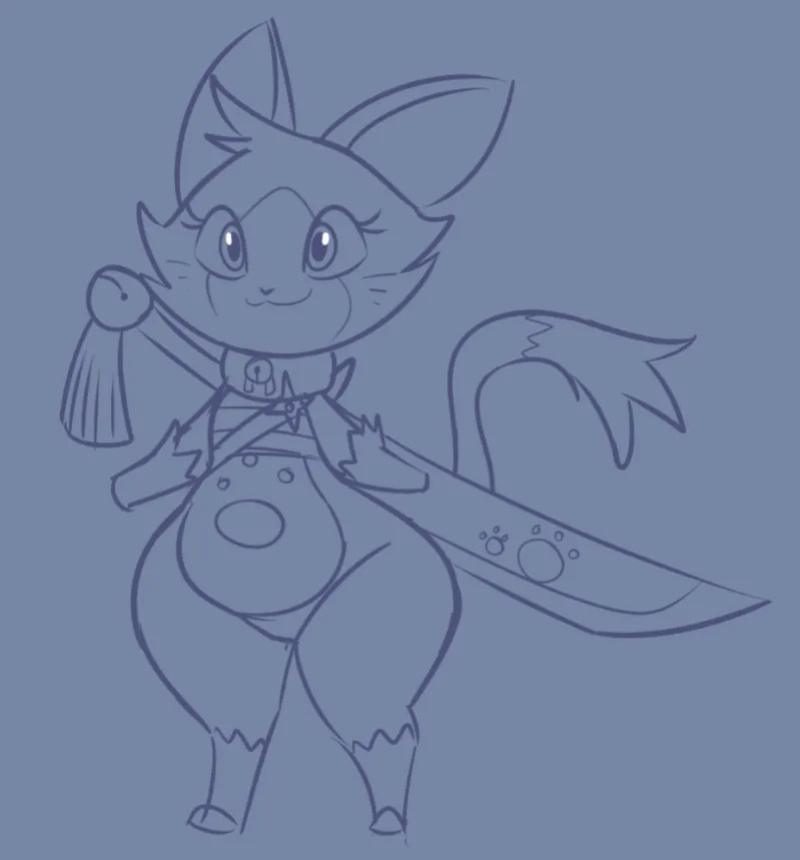 [Cobatsart] Meowster Hunter: Jennifur (Monster Hunter)