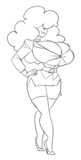 [BigDad] Sara Bellum (The Powerpuff Girls)
