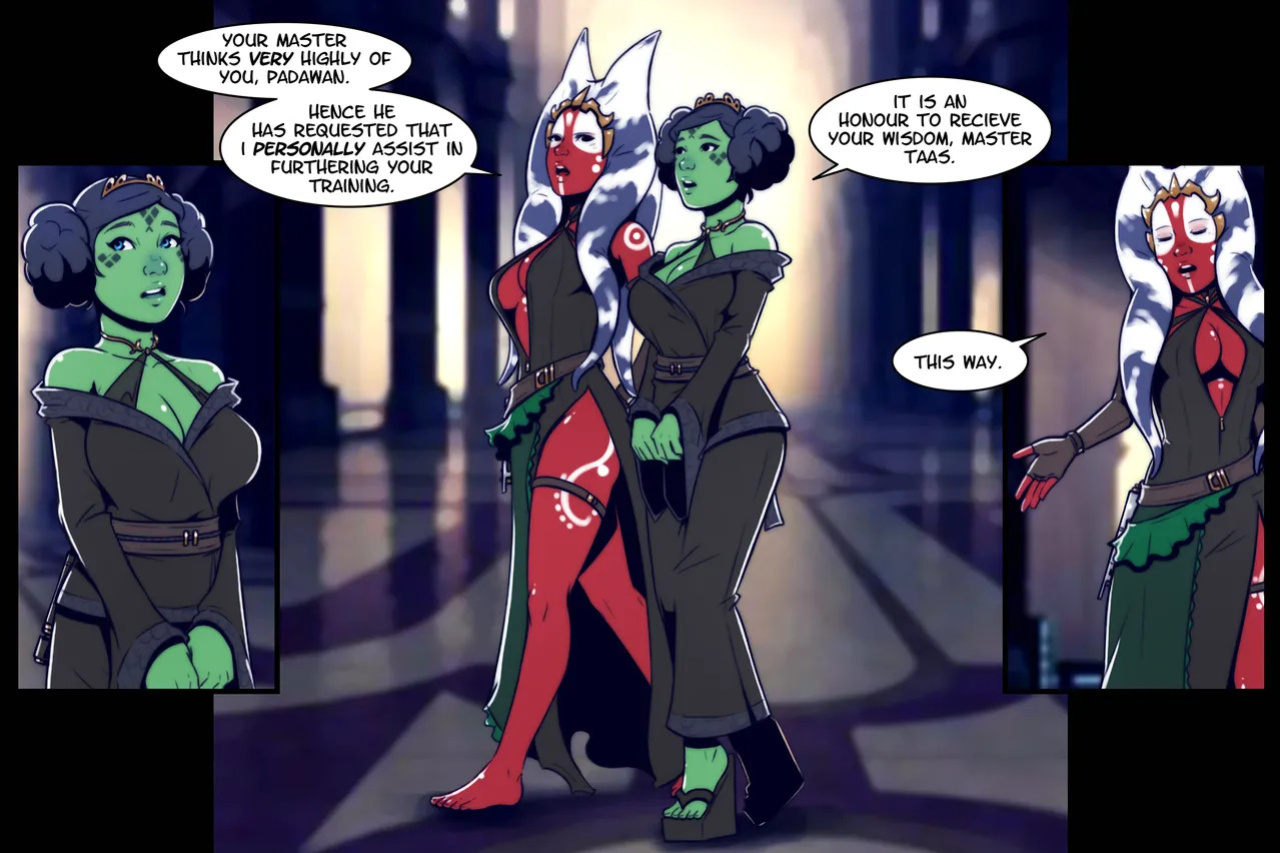[Dave Cheung] Togruta OCs - Belinda Taas & Hana (Star Wars)