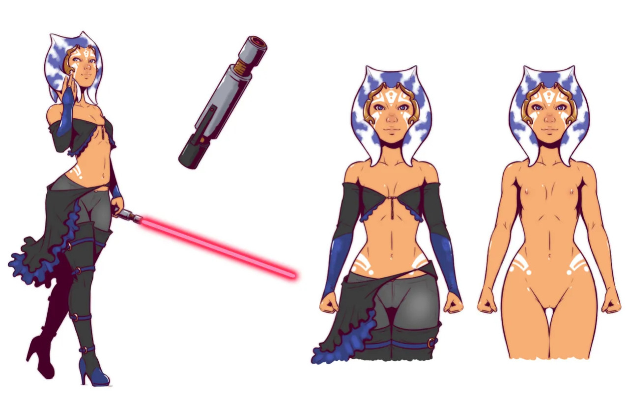 [Dave Cheung] Togruta OCs - Belinda Taas & Hana (Star Wars)