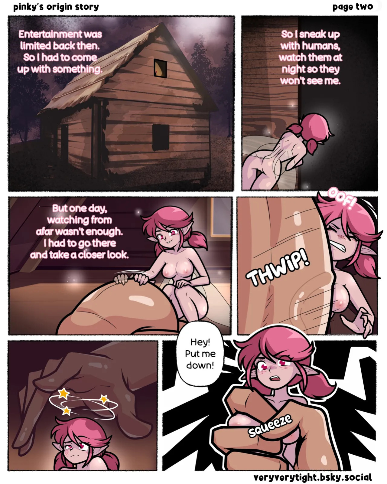 [very very tight] Pinky the pixie