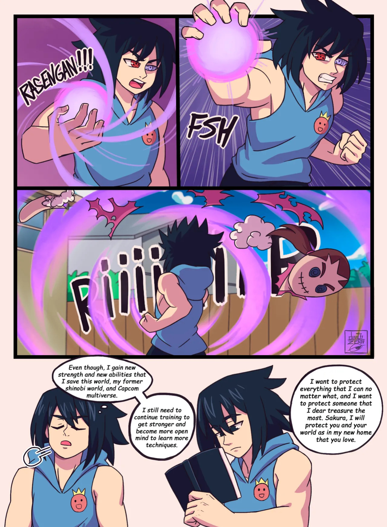 [DeathZera] UchiKasu Fun Time (Naruto x Street Fighter) [Ongoing]
