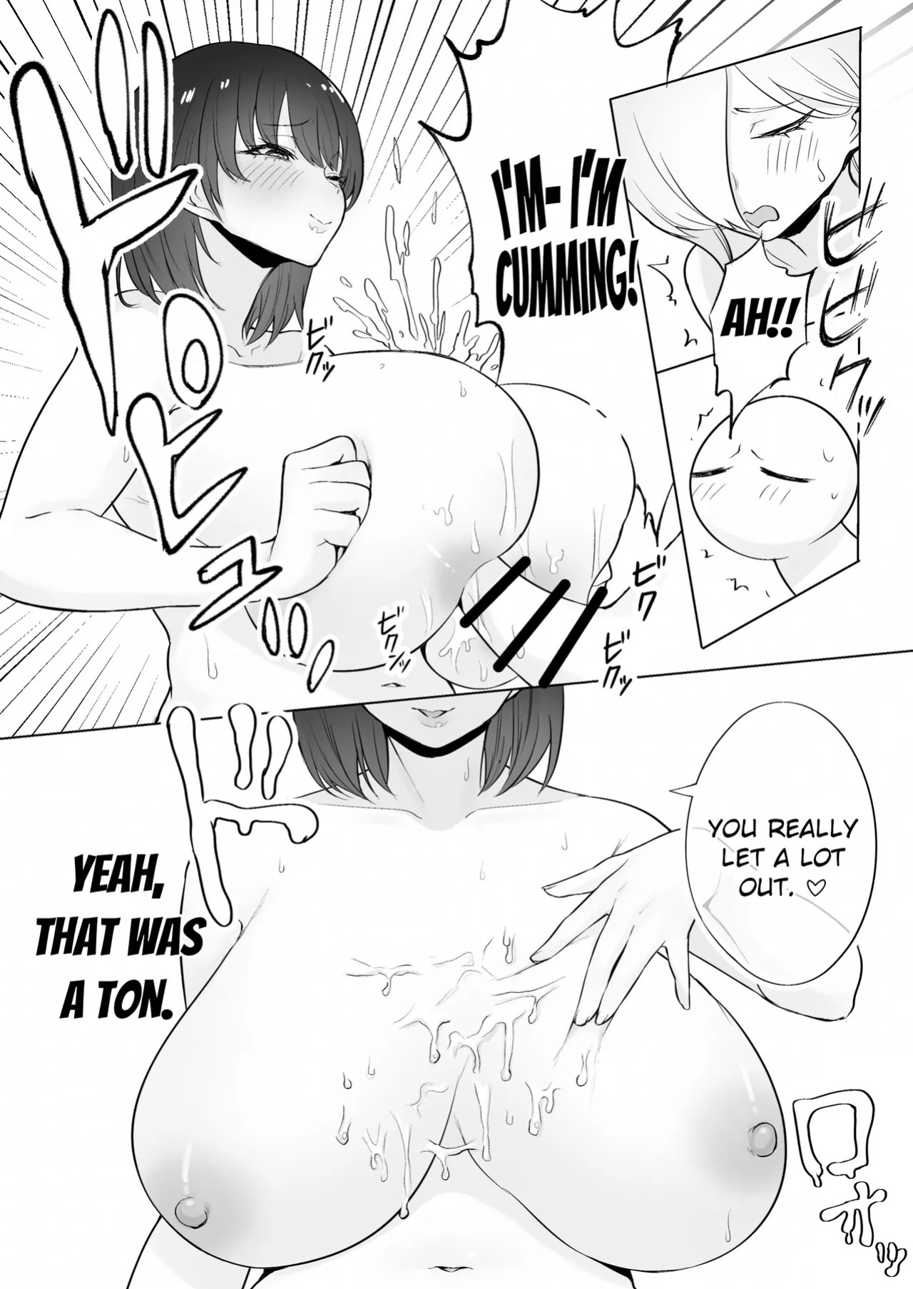 [Ricochet] Dekachichi Momi Repo Manga | A Report Manga About Fondling Huge Titties [English] [ConTL]