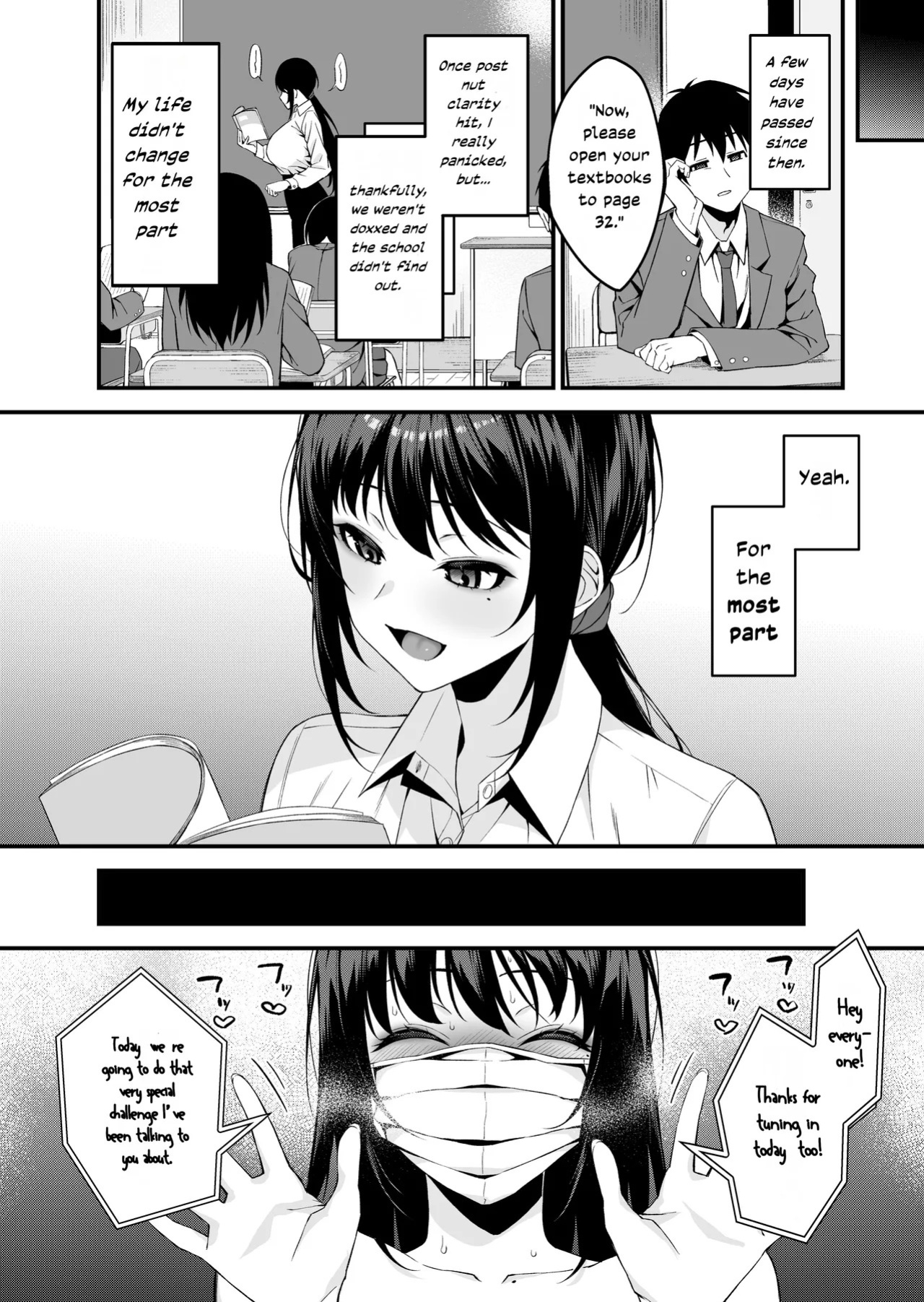 [Umour] My Teacher is the Girl Behind the Slutty Lewd Streamer ~My 23-Year-Old Homeroom Teacher Plays With Her Inverted Nipples and Cums Over and Over in Her Anime Girl Voice [English]