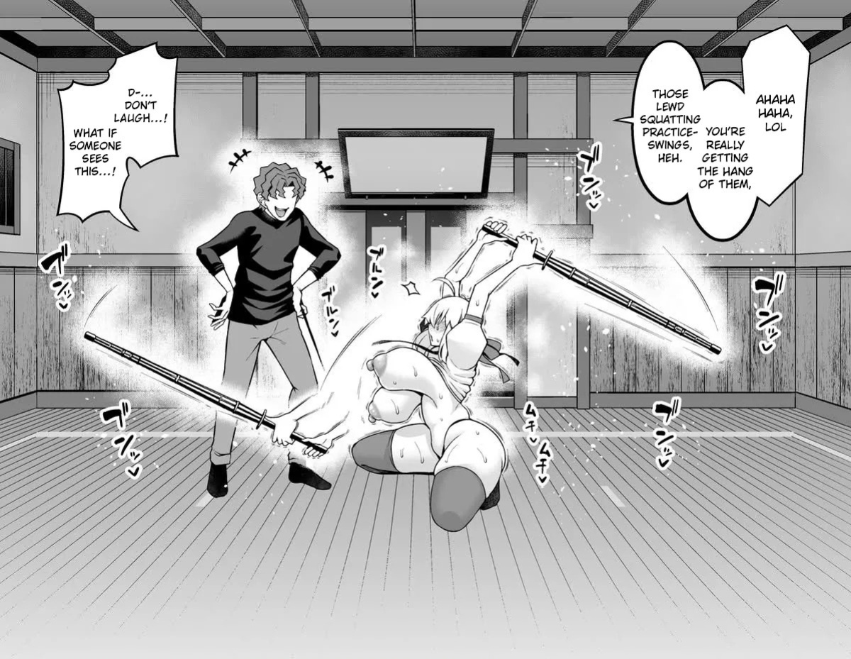 [Ankoman] Arutoria, Shinji to yoru no sanpo❤ - Artoria and Shinjis nightwalk ♥(Fate/stay night) [English]