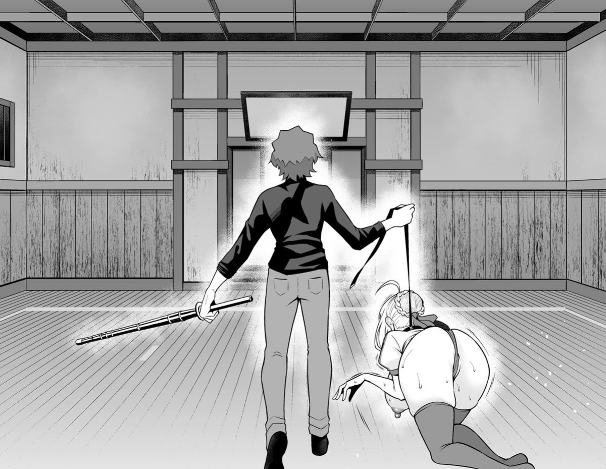 [Ankoman] Arutoria, Shinji to yoru no sanpo❤ - Artoria and Shinjis nightwalk ♥(Fate/stay night) [English]