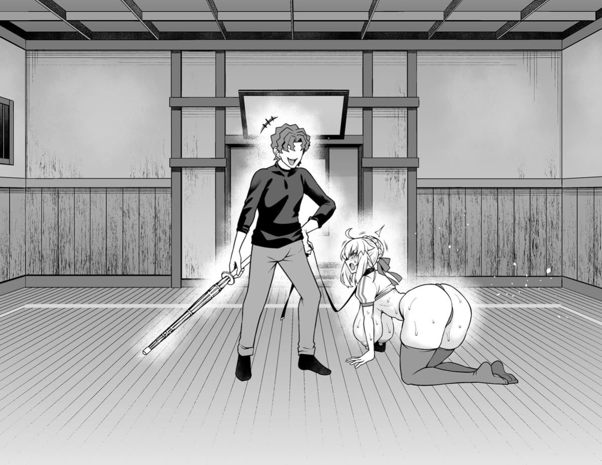 [Ankoman] Arutoria, Shinji to yoru no sanpo❤ - Artoria and Shinjis nightwalk ♥(Fate/stay night) [English]