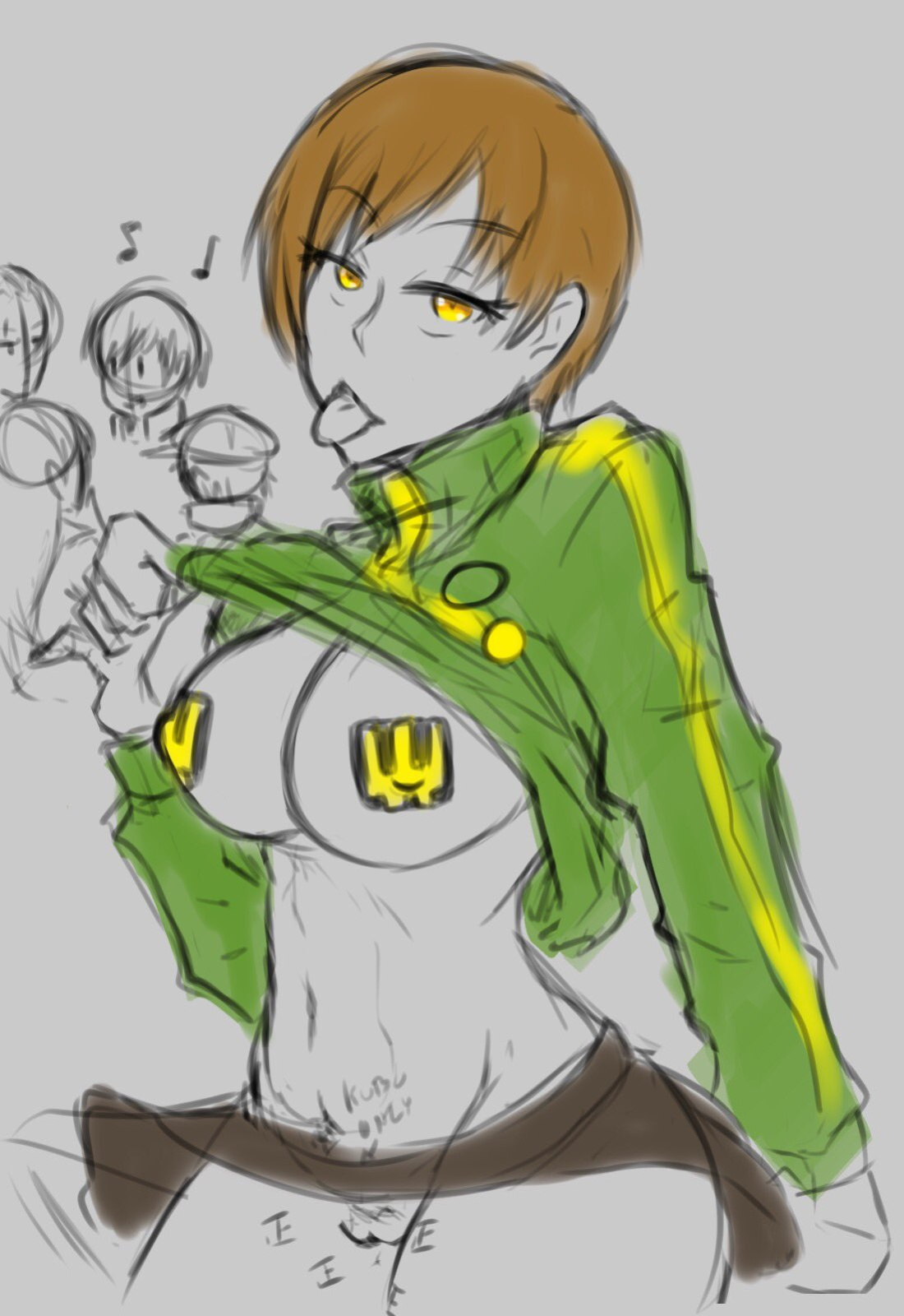 [Nayaase Beleguii and Ghost Nerdy] Kubo X Chie and Naoto [Persona 4]